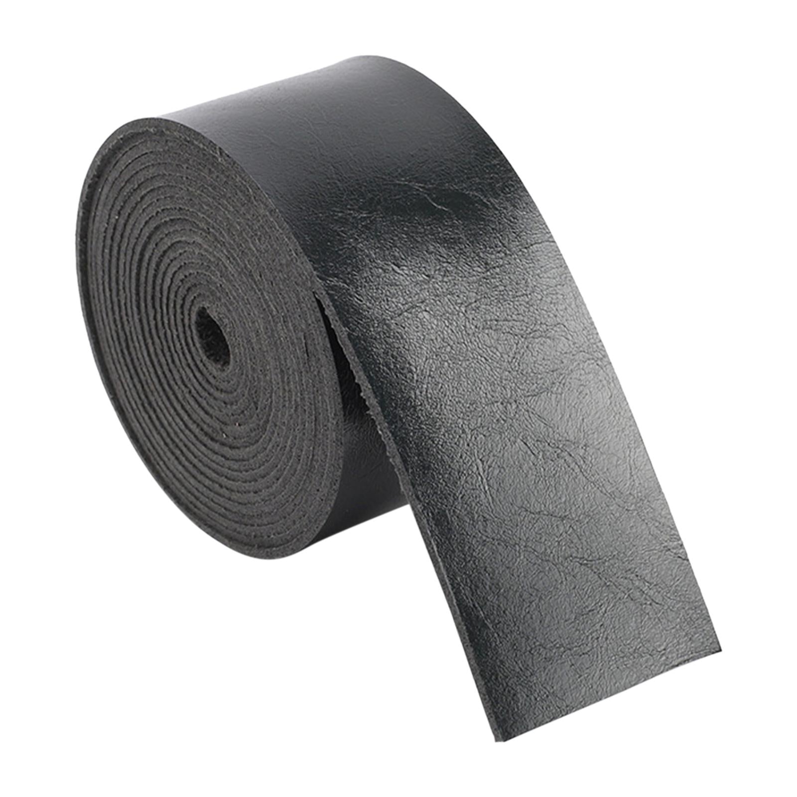 2M Leather Strap Belt Art Microfiber Leathercraft Purse Strap Handle Black