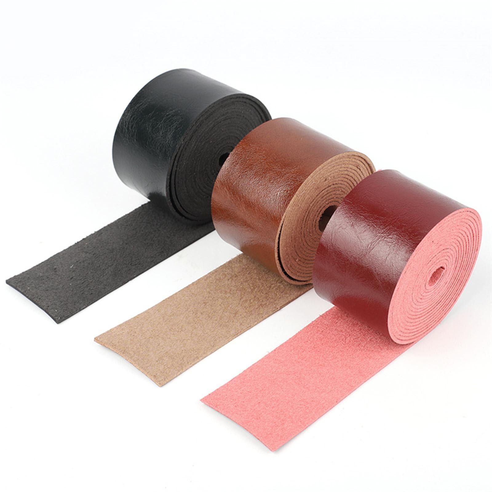 2M Leather Strap Belt Art Microfiber Leathercraft Purse Strap Handle Red