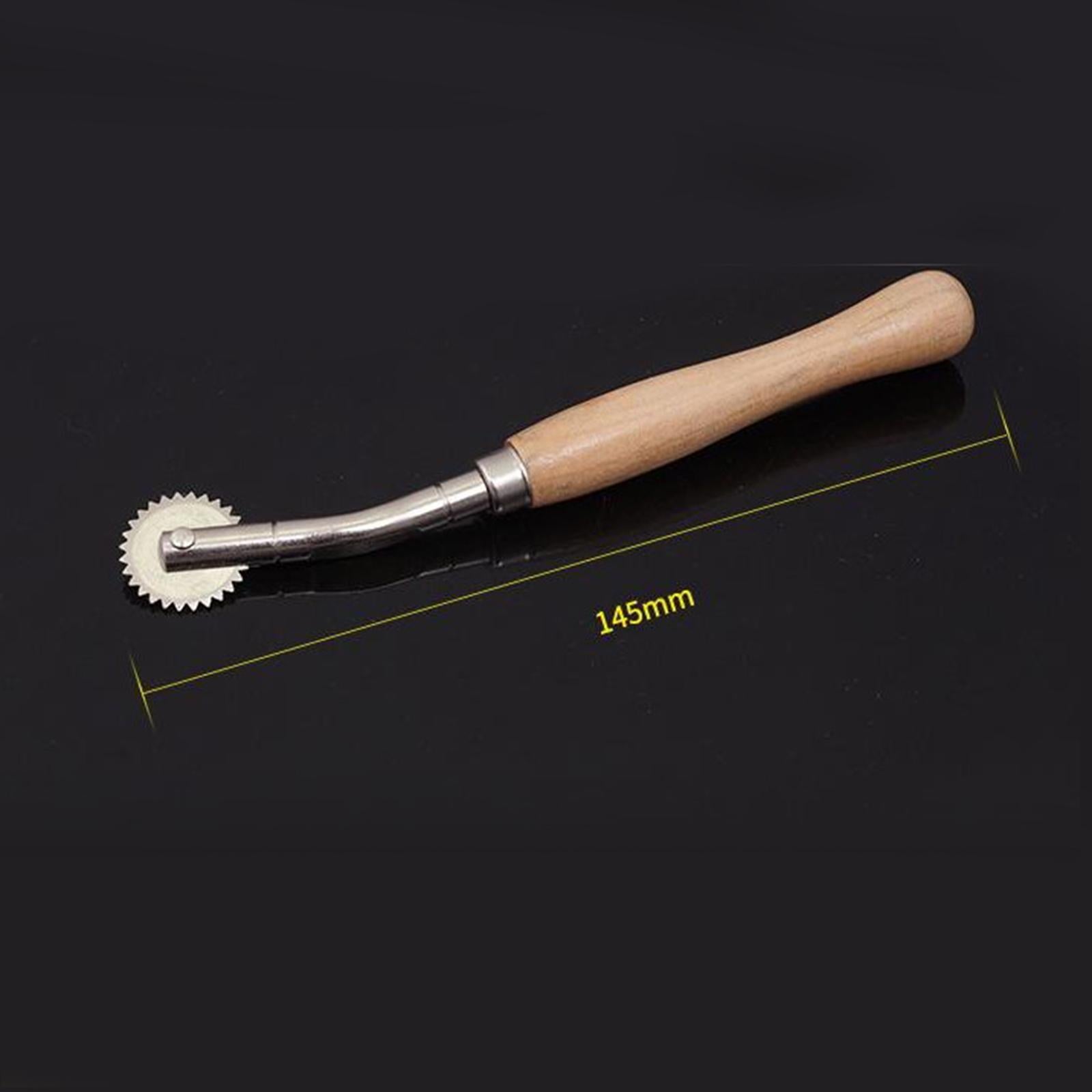 5 Pieces Tracing Wheel Sewing Tool Leather Crafts for Paper Cloth Leather
