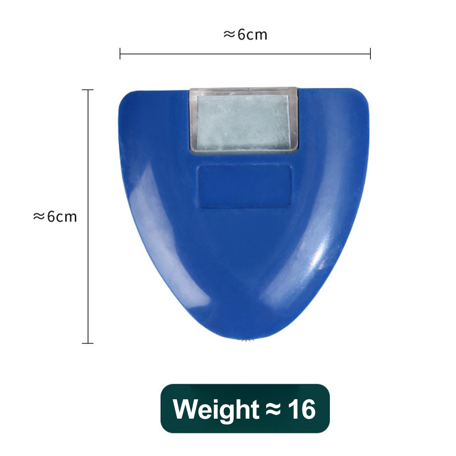 Triangular Chalk Wheel Compact Portable Durable Removable Accessory Mini Blue