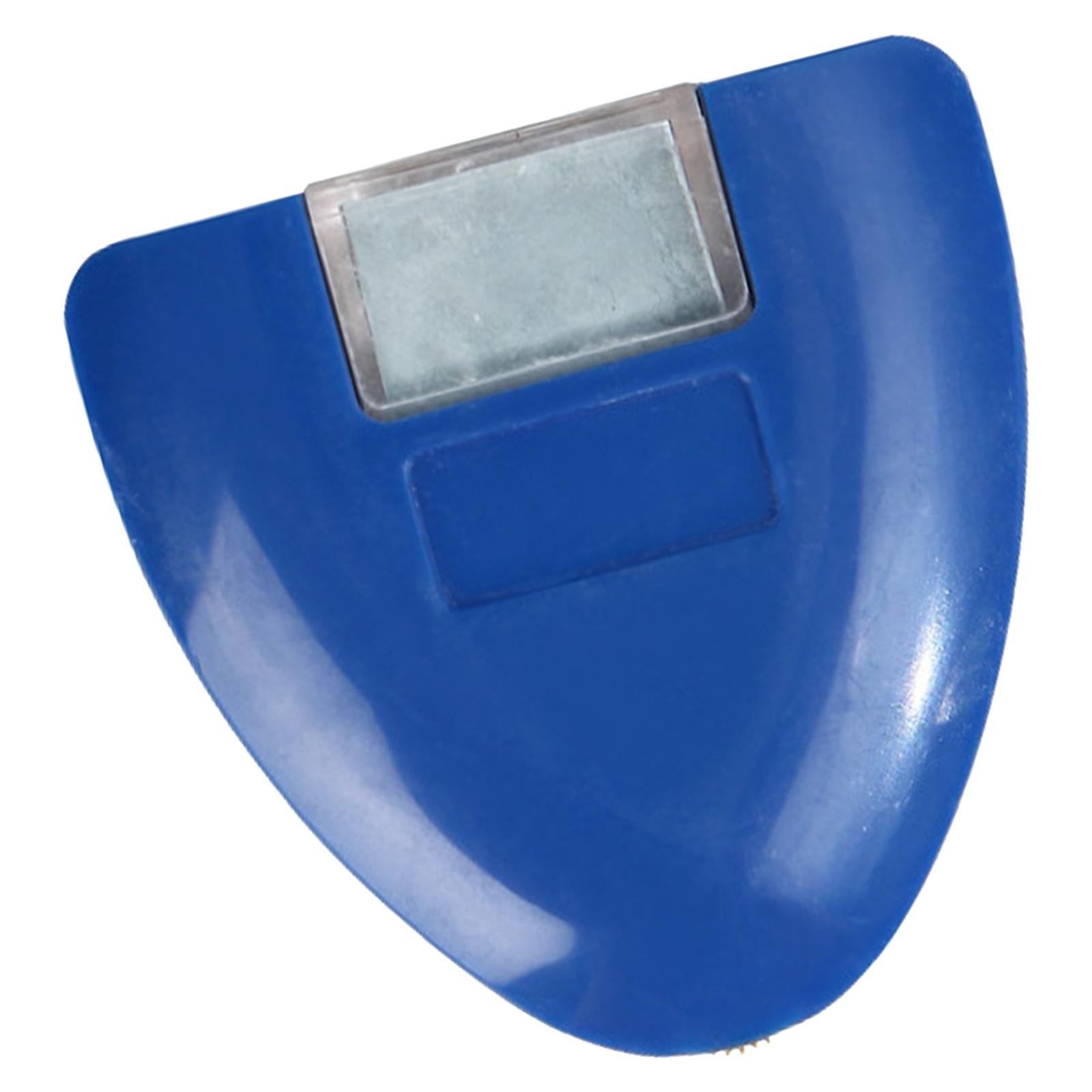 Triangular Chalk Wheel Compact Portable Durable Removable Accessory Mini Blue