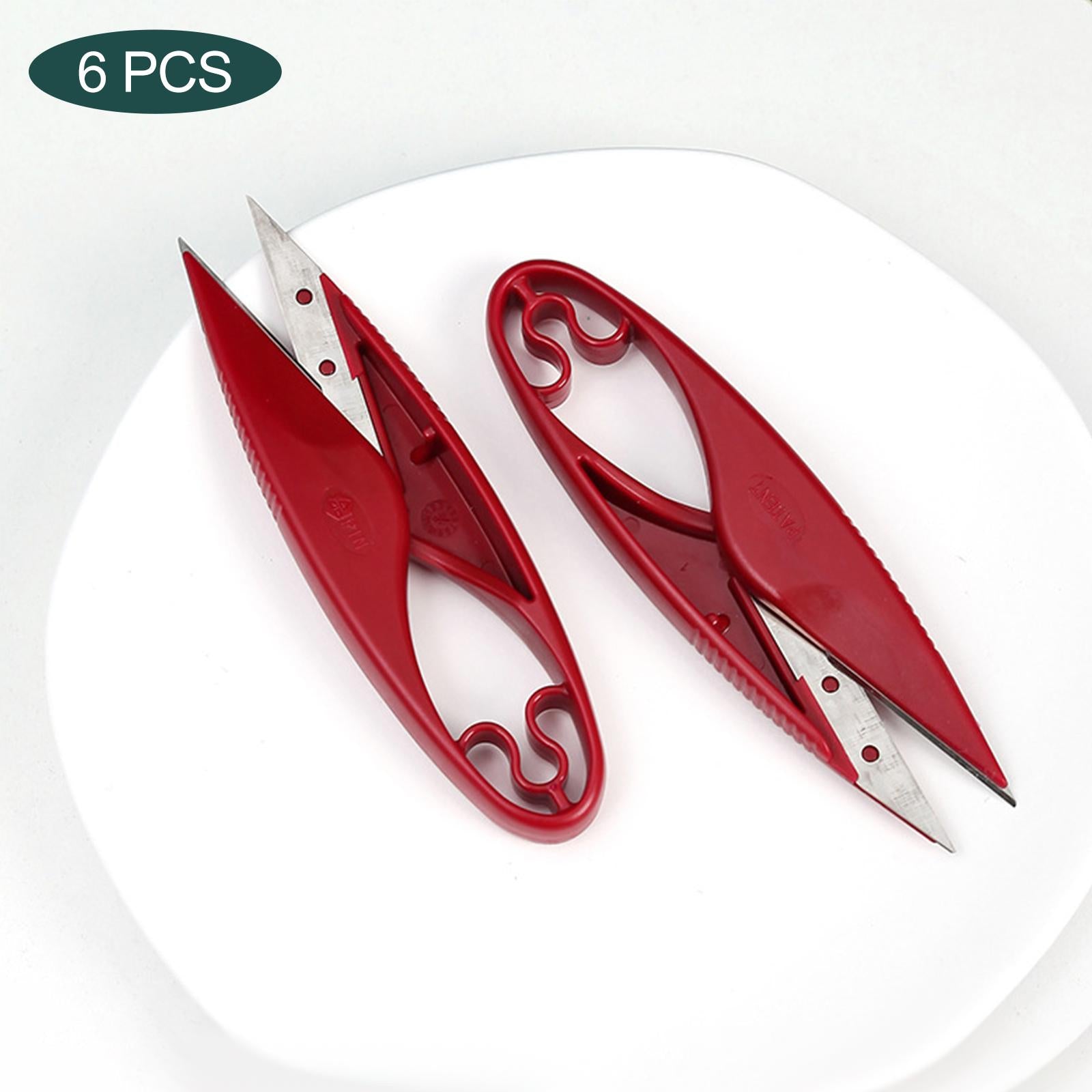 6x Portable Thread Snip Scissors Sewing Cutter Nipper Embroidery Patchwork