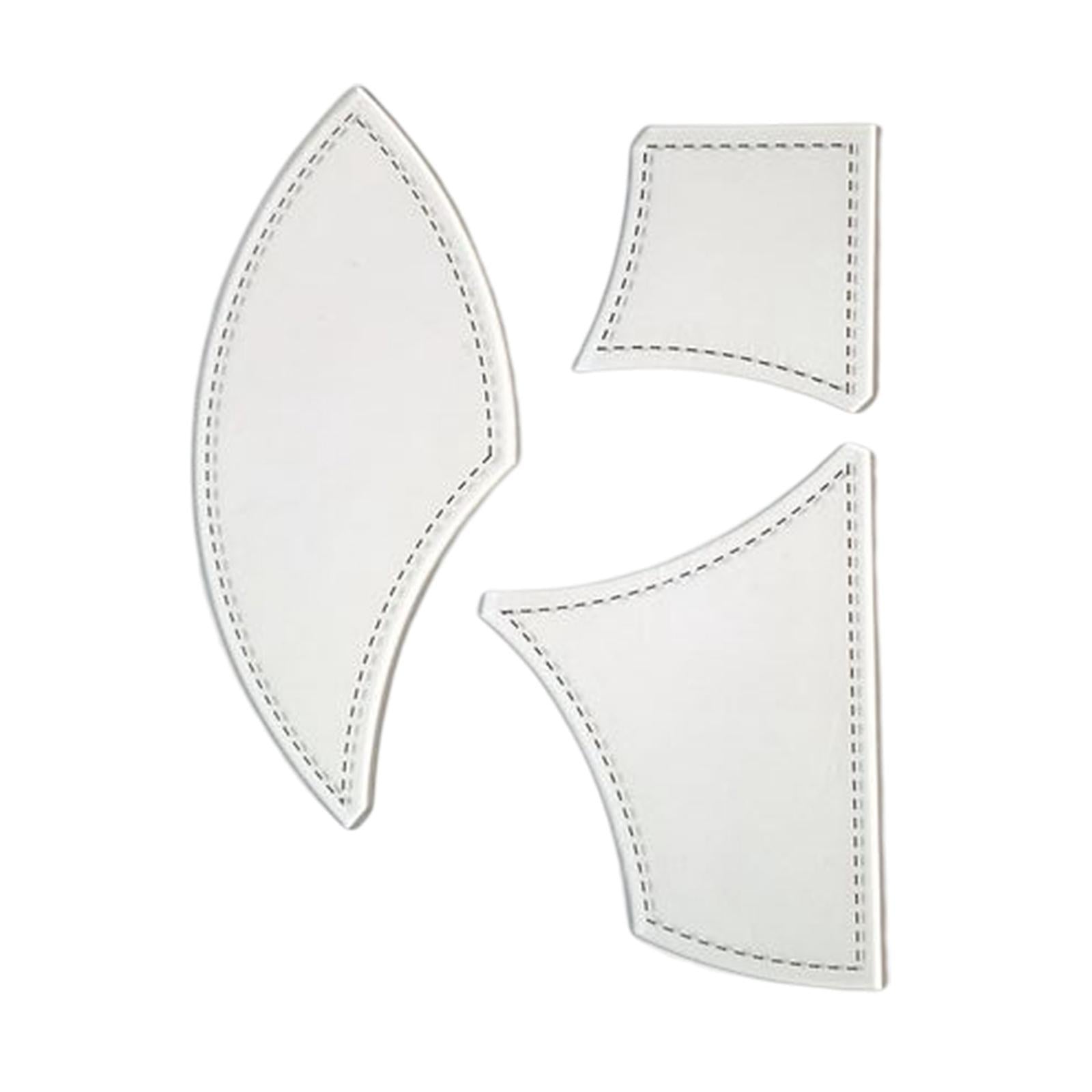 3Pcs Quilting Template Tool Stencils Patchwork Ruler for Sewing Machine S
