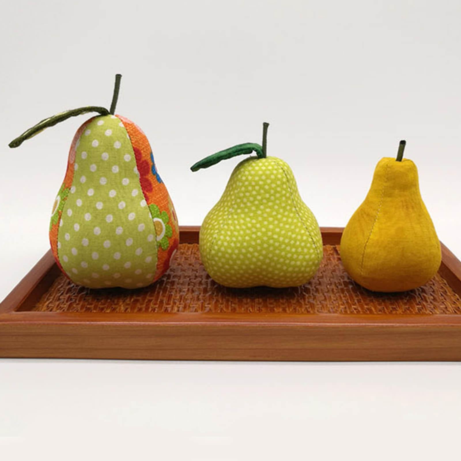 3Pieces Sewing Accessories Sewing Craft Ruler Fruit Shapes Stencil Classic L