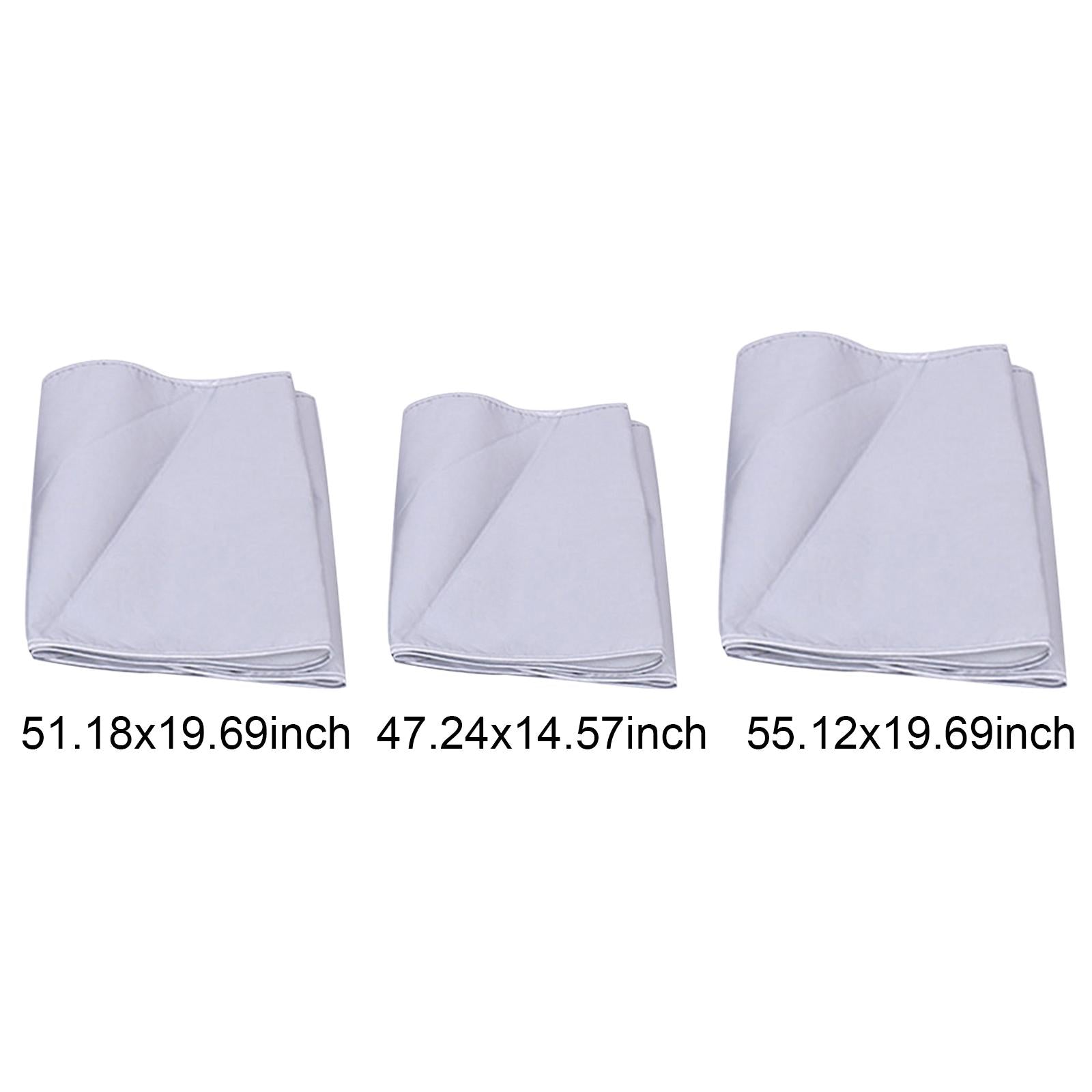 Durable Ironing Board Dust Cover Non Slip Heat Resistant 51.18x19.69inch