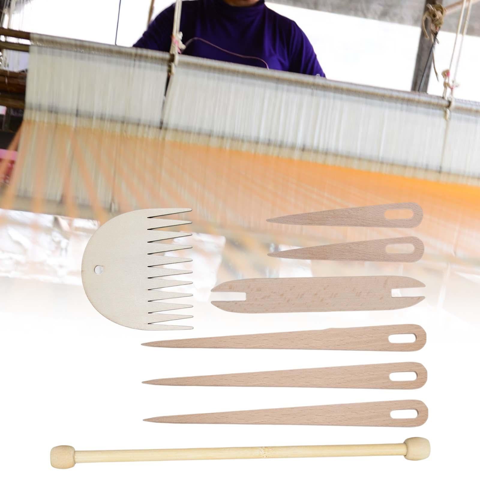 Wooden Weaving Tools Kit for Loom DIY Tapestry Craft Knitting Tapestry Tool