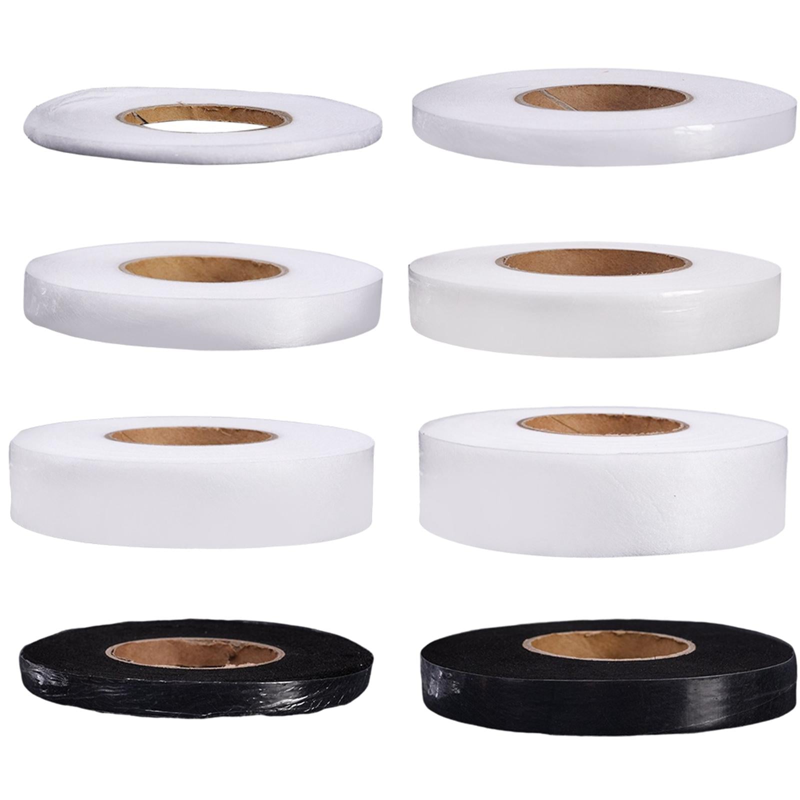 60m Web Hemming Tape Roll Easy Web Roll Hem Tape Just Iron On White 0.5cm