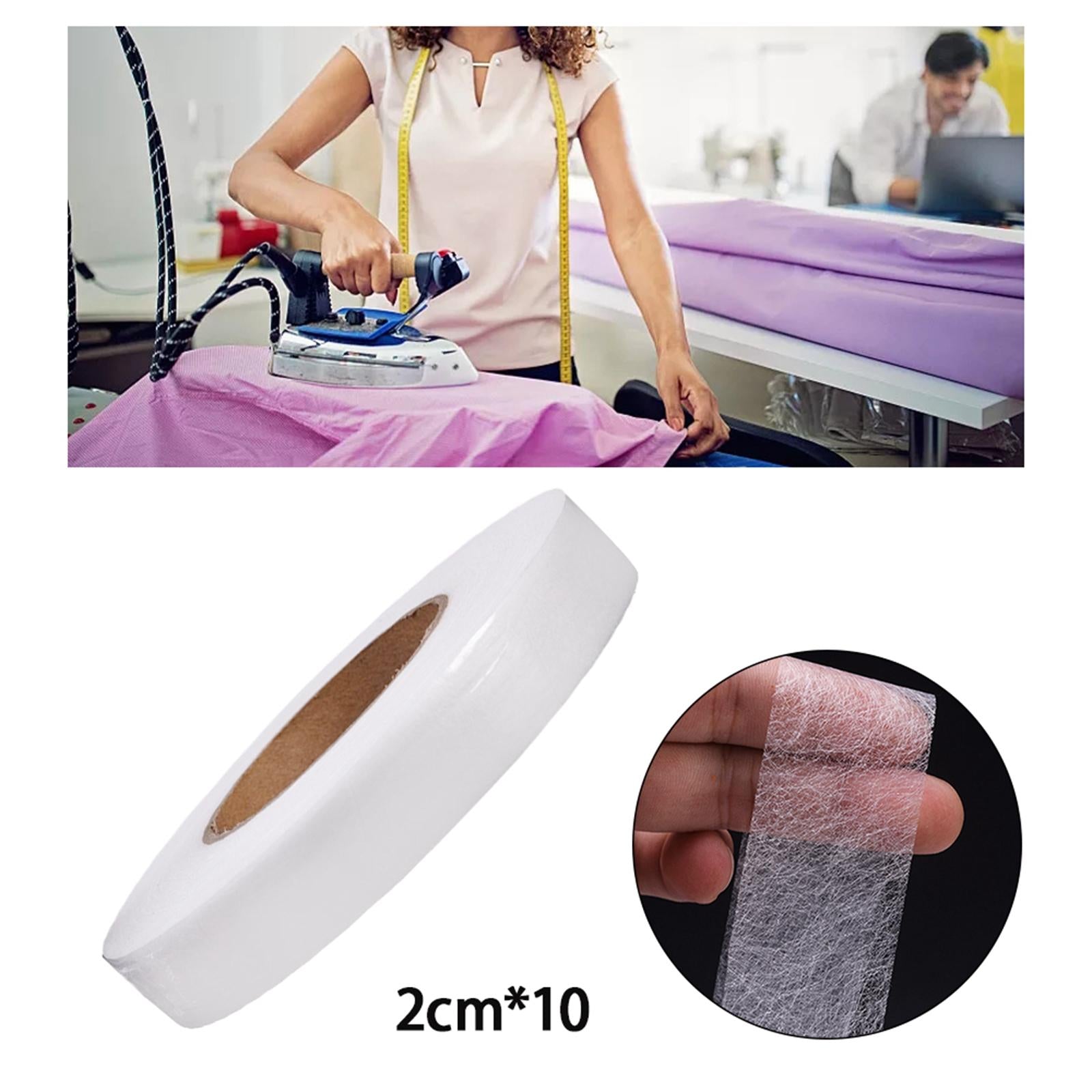 60m Web Hemming Tape Roll Easy Web Roll Hem Tape Just Iron On White 2cm