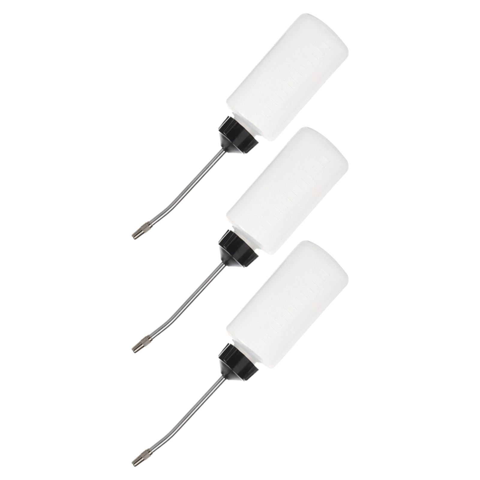 3 Pieces Sewing Machine Oil Can 120ml Durable Plastic for Machinery Room