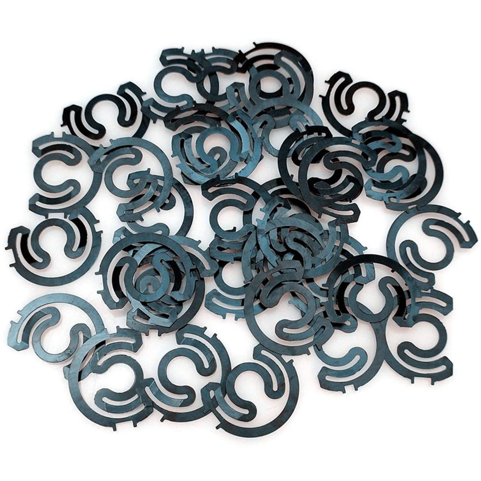 50Pcs/Set Bobbin Case Spring Sheet Steel for Brother Industrial Supplies Flatcar