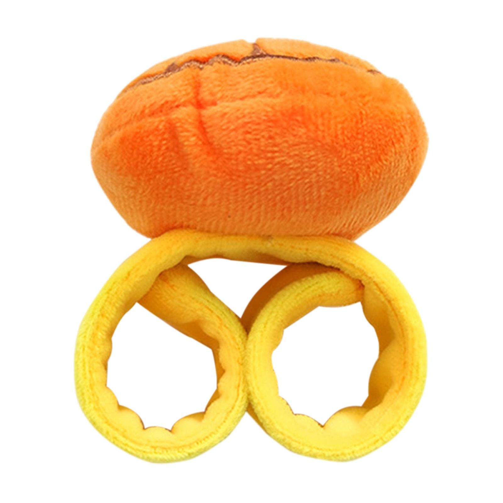 Plush Wrist Pin Cushion Pillow Pincushion Bracelet for Sewing Lemon