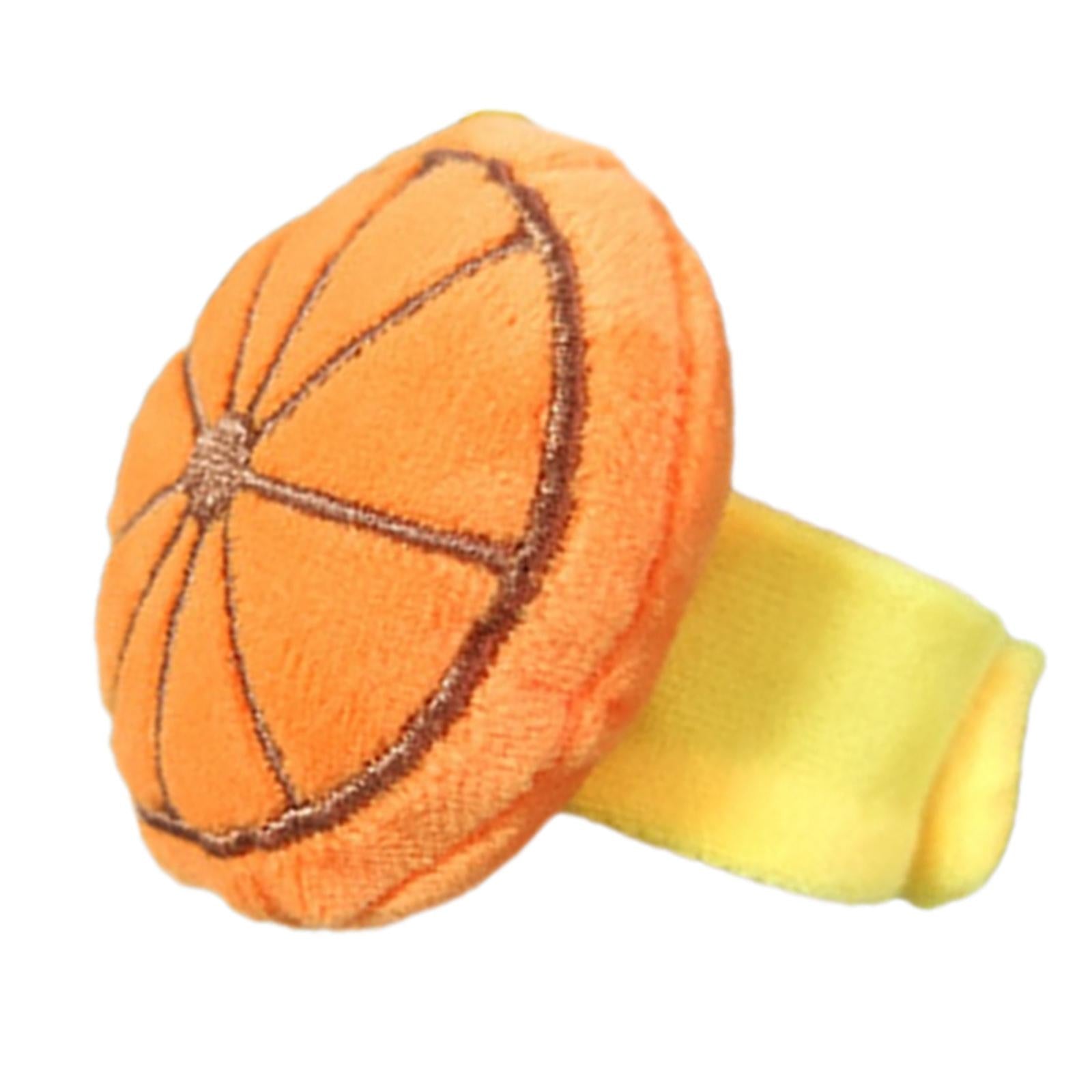 Plush Wrist Pin Cushion Pillow Pincushion Bracelet for Sewing Lemon
