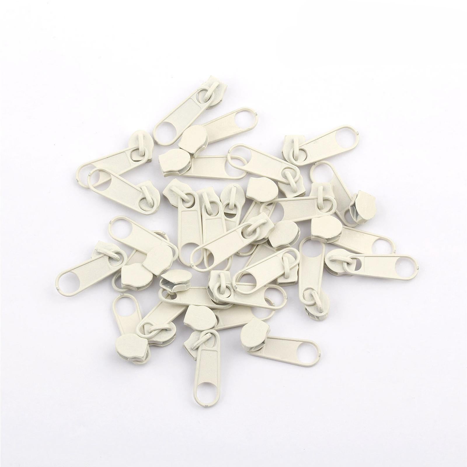 100x Zipper Pull Tab Repair Replacement Puller Sewing for Jacket Backpack