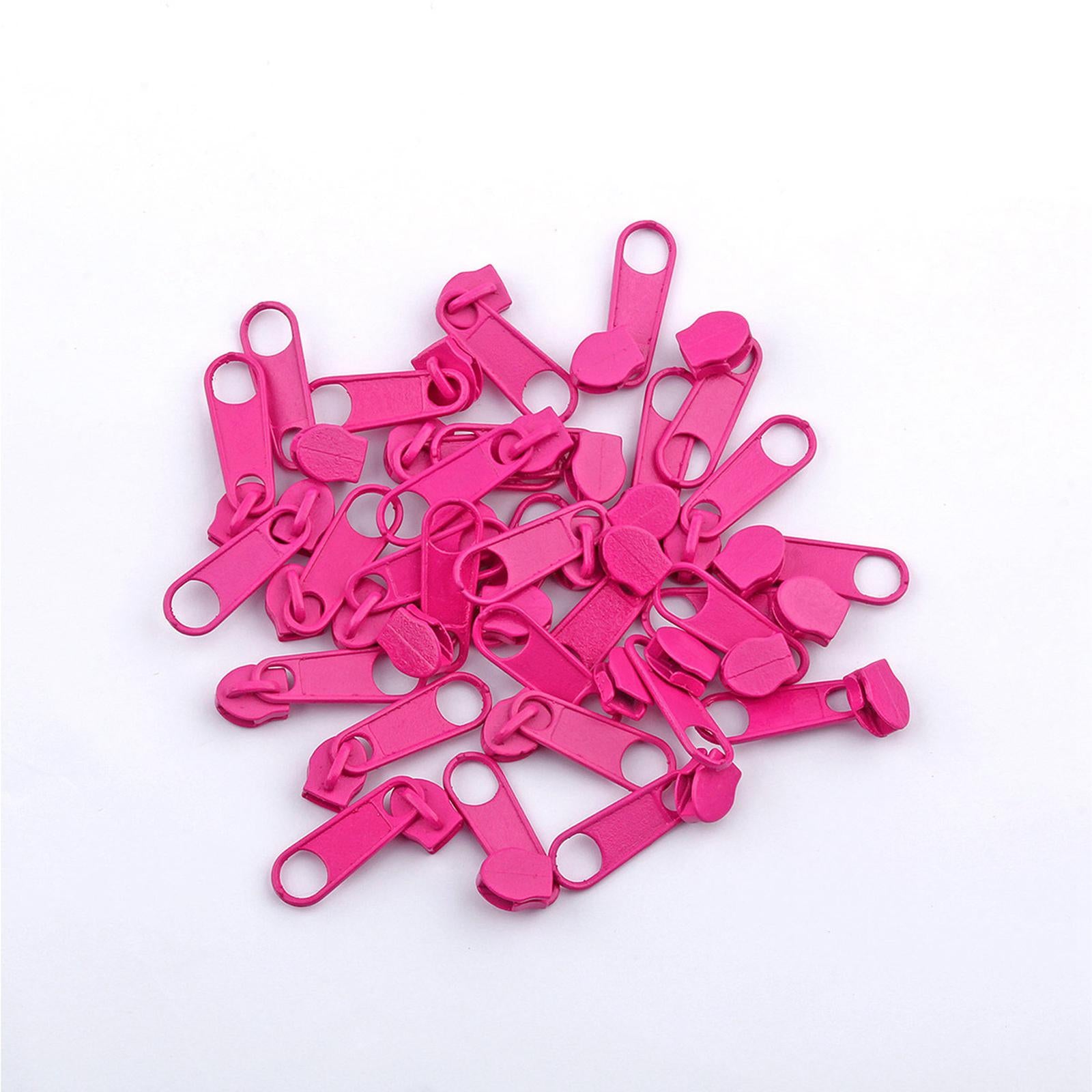 100x Zipper Pull Tab Repair Replacement Puller Sewing for Jacket Backpack