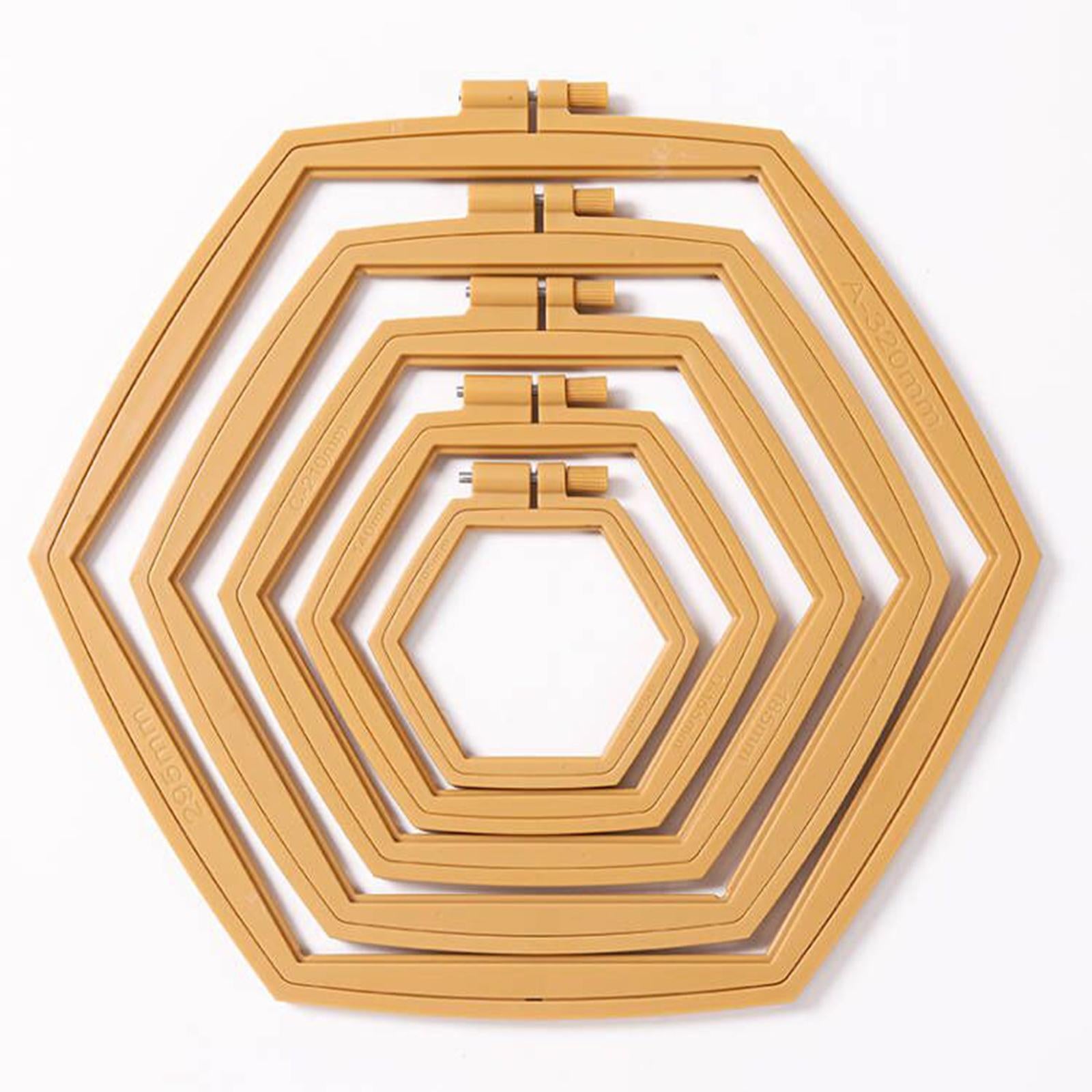 Embroidery Hoop Handy Sewing Cross Stitch Hoop Ring Frame Needlework Crafts 320mm x 295mm