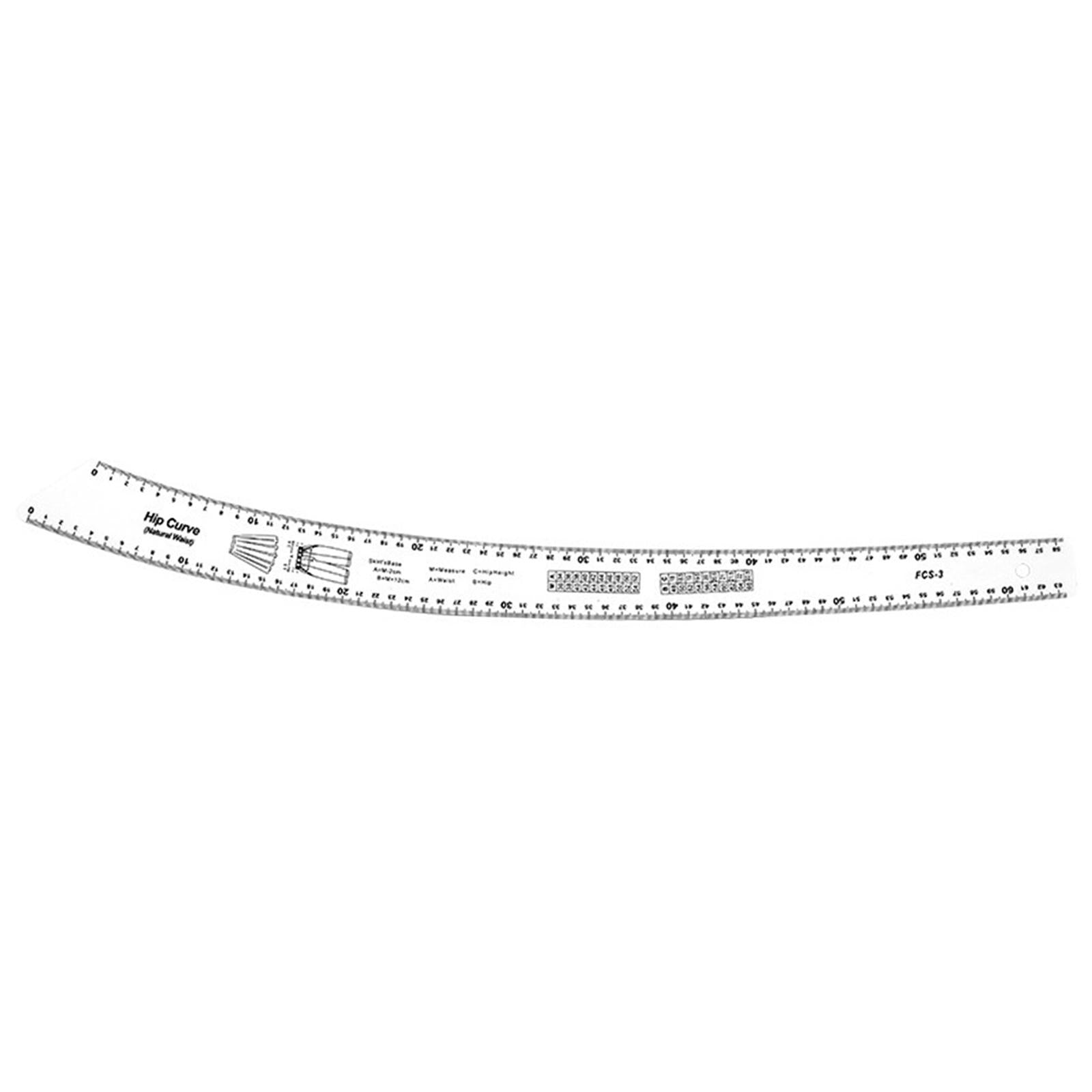 Sewing French Curve Ruler Fashion Design Pattern Making Hip Curve