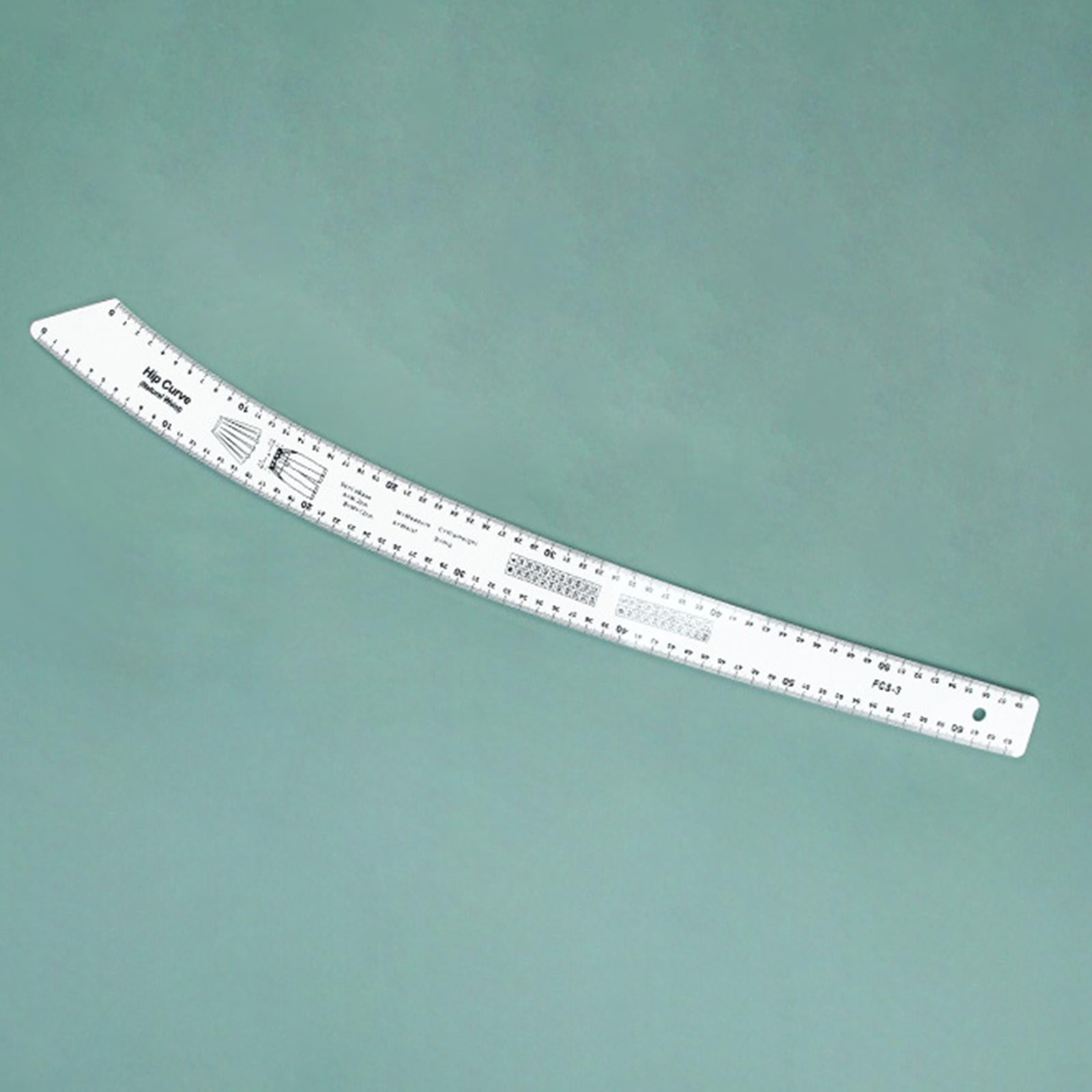 Sewing French Curve Ruler Fashion Design Pattern Making Hip Curve