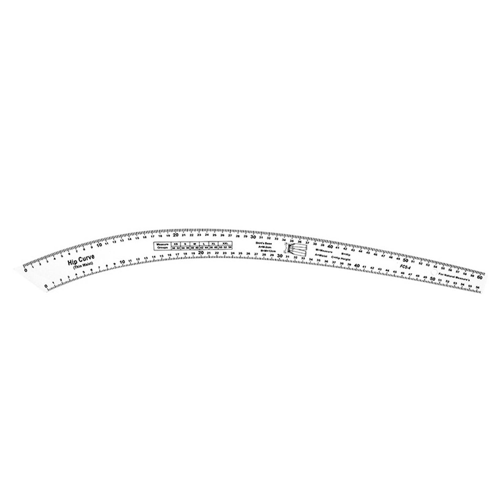 Sewing French Curve Ruler Fashion Design Pattern Making Thin Waist Hip