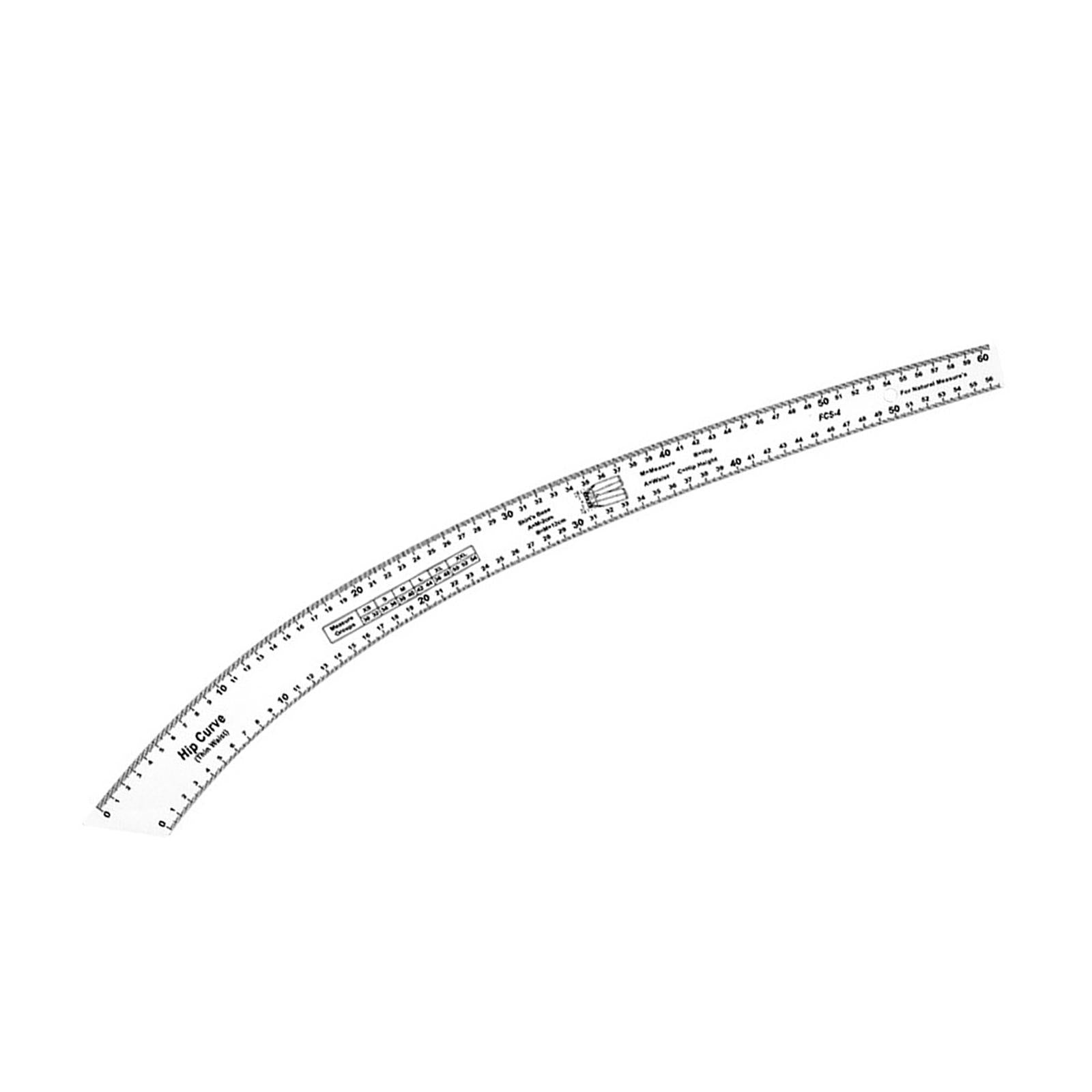 Sewing French Curve Ruler Fashion Design Pattern Making Thin Waist Hip