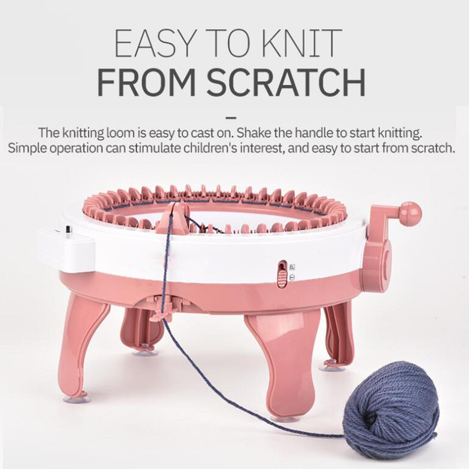 Knit Counter Knitting Machine Knitting Loom for Sweater/Scarf/Gloves/Socks