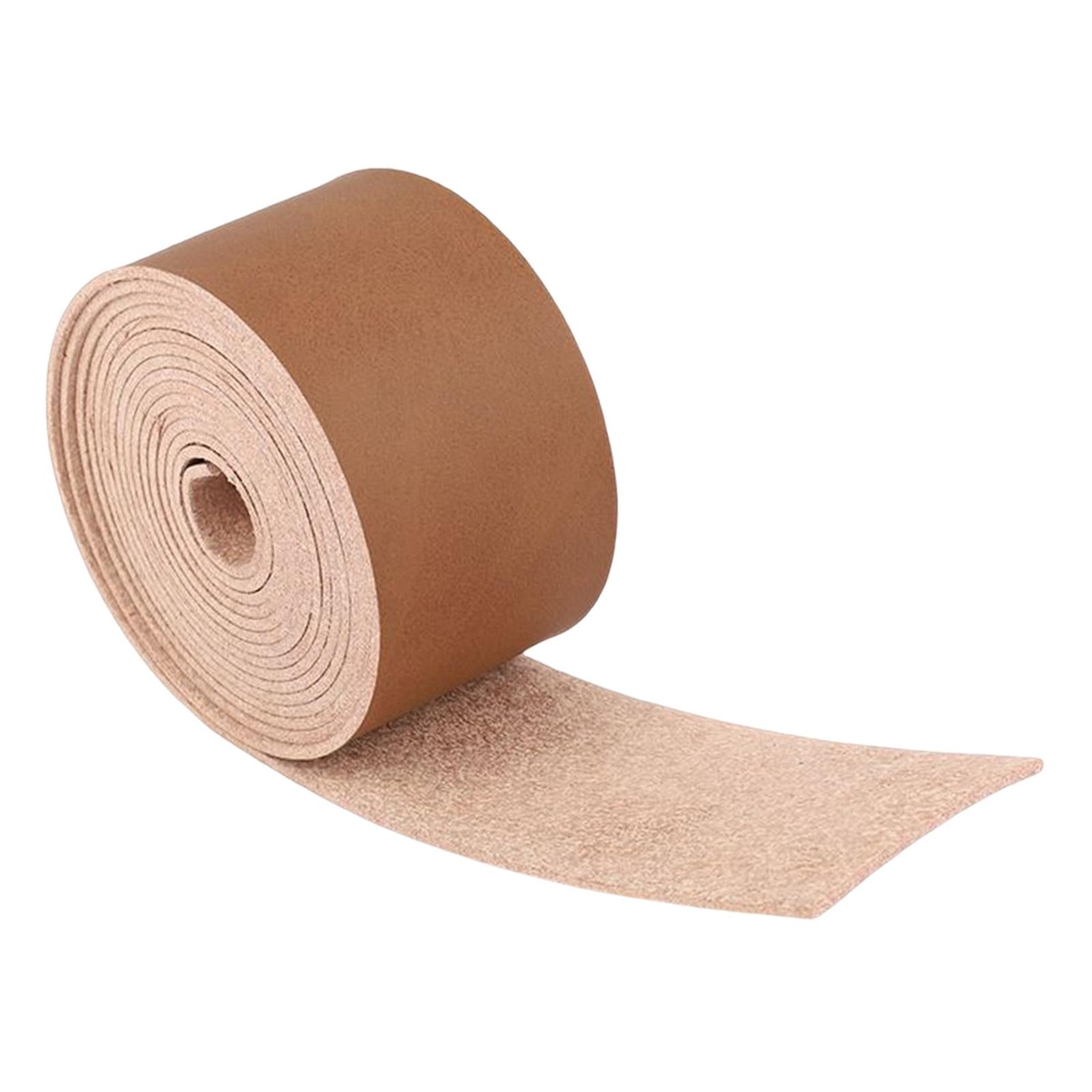 2M Leather Strips & Straps Belt Bag Decor 50 mm Wide for Clothing Watch Brown