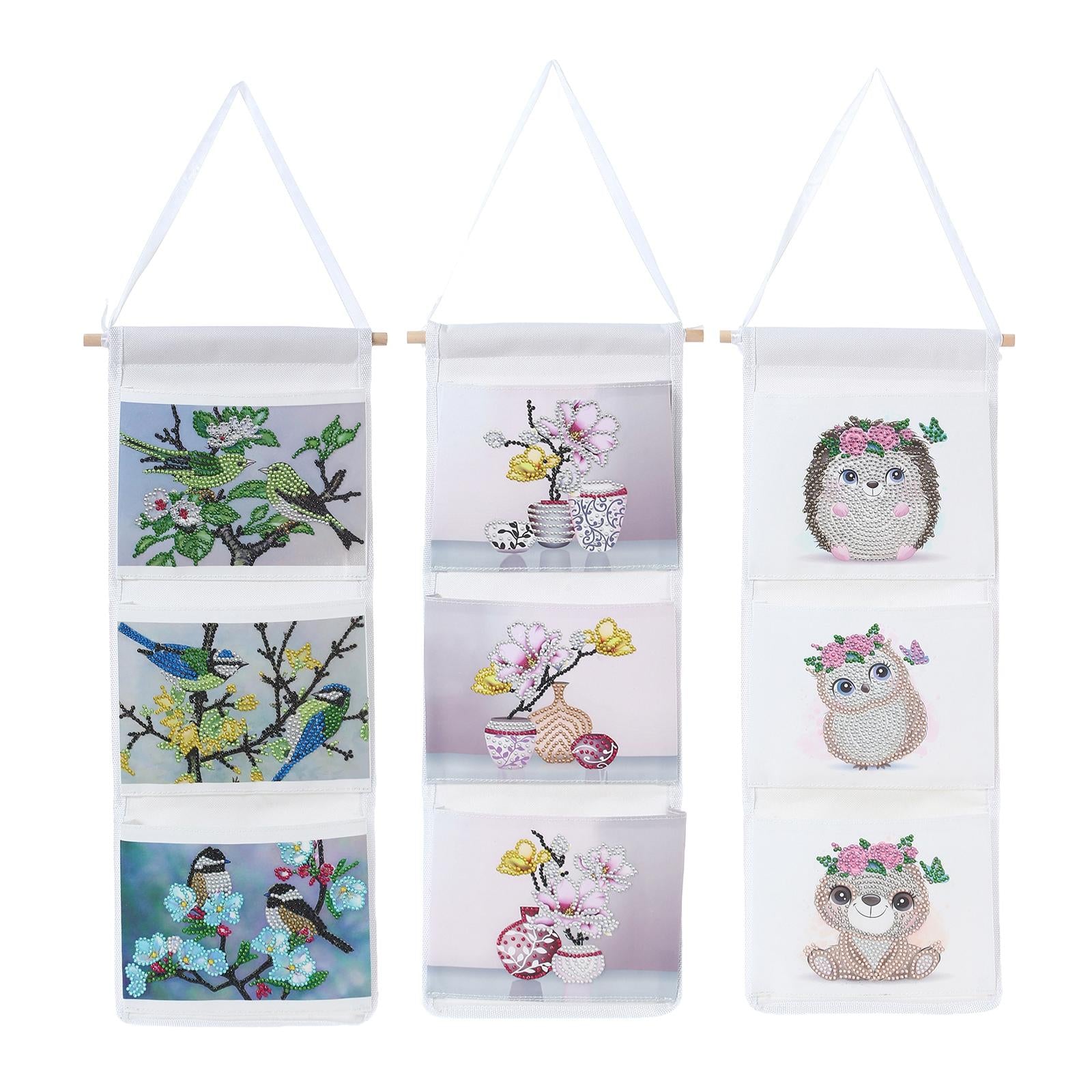 Diamond Painting DIY Hanging Bag Kits Multifunctional Ornament for Door A