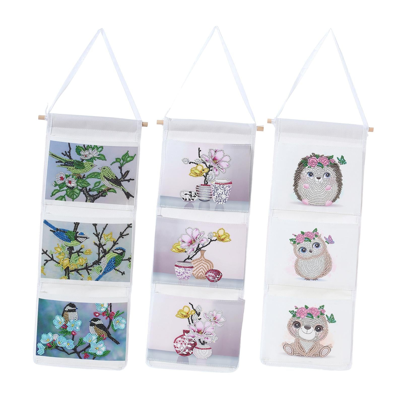 Diamond Painting DIY Hanging Bag Kits Multifunctional Ornament for Door A
