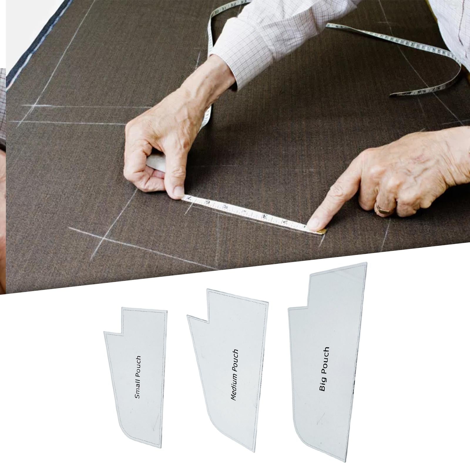 Acrylic Template Transparent Quilting Ruler for Cute Bag Flying Geese Pouch S
