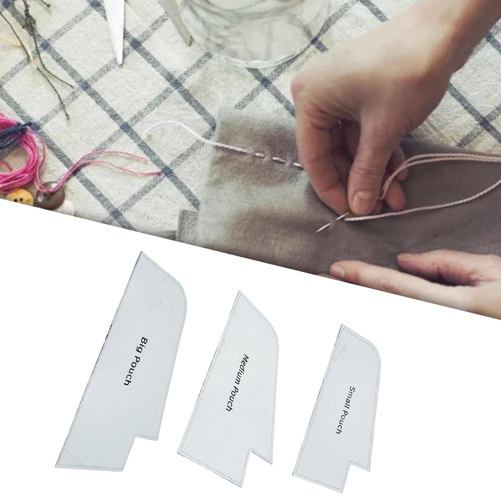 Acrylic Template Transparent Quilting Ruler for Cute Bag Flying Geese Pouch S