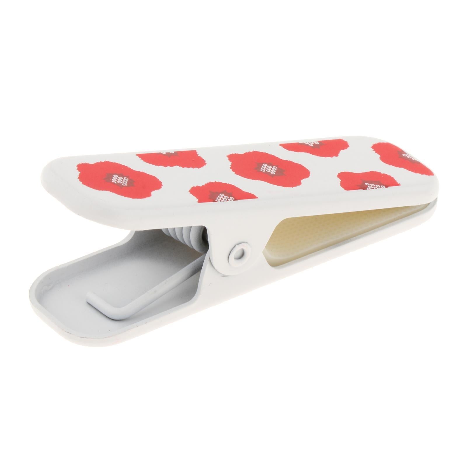 3Pcs Kimono Dressing Clips for Kimono Hobbyists Clothing Clips Red