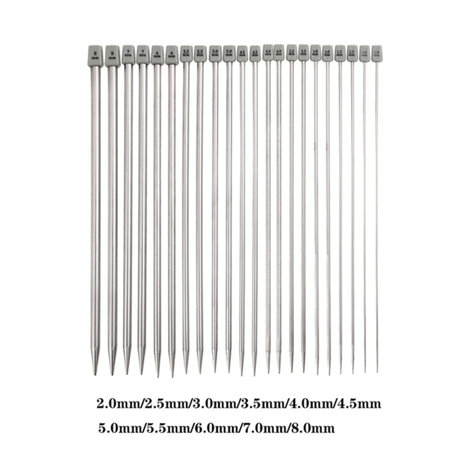 Knitting Set Double Ended for Crochet Hook DIY Beginner Knitting Straight Type A