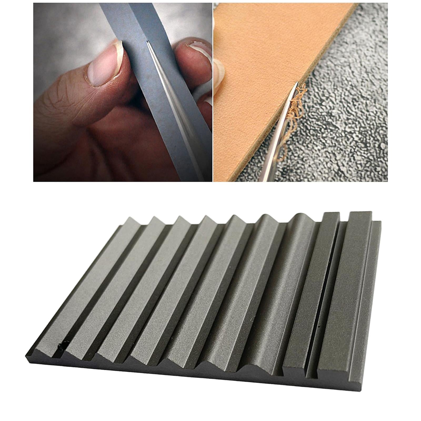 Sharpener Guide for Leather Cutter Sandpaper Edge Edge Beveling Edge Skiving