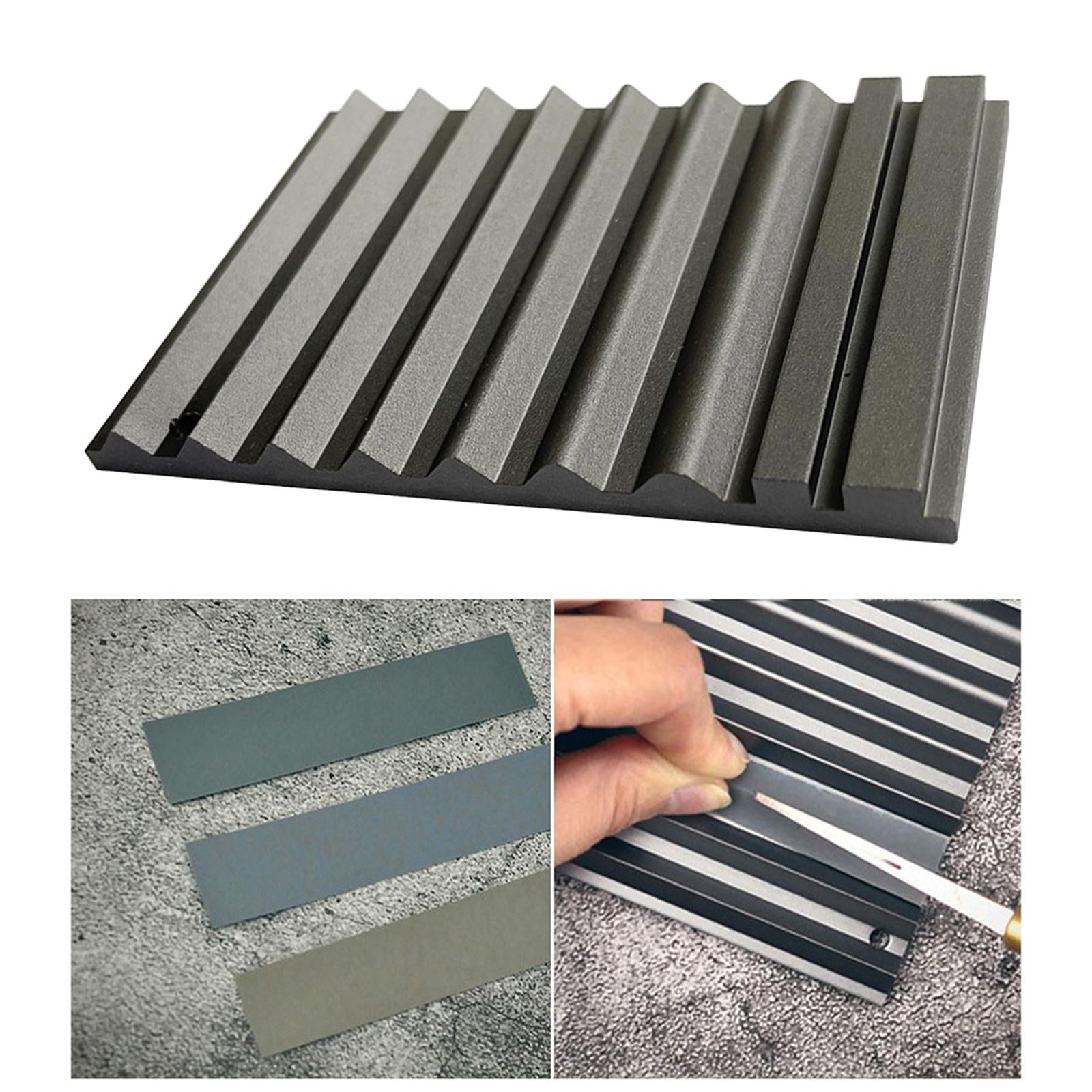 Sharpener Guide for Leather Cutter Sandpaper Edge Edge Beveling Edge Skiving