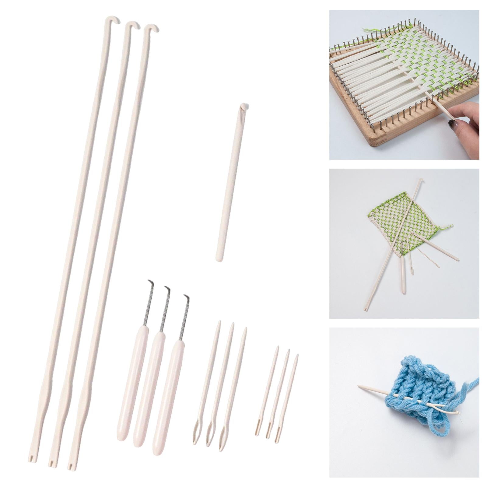 Knitting Loom Needles Craft Kits Flexible for Scarfs Shawls Hats