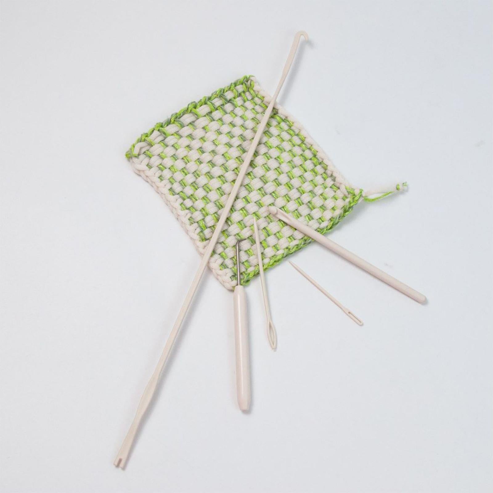 Knitting Loom Needles Craft Kits Flexible for Scarfs Shawls Hats