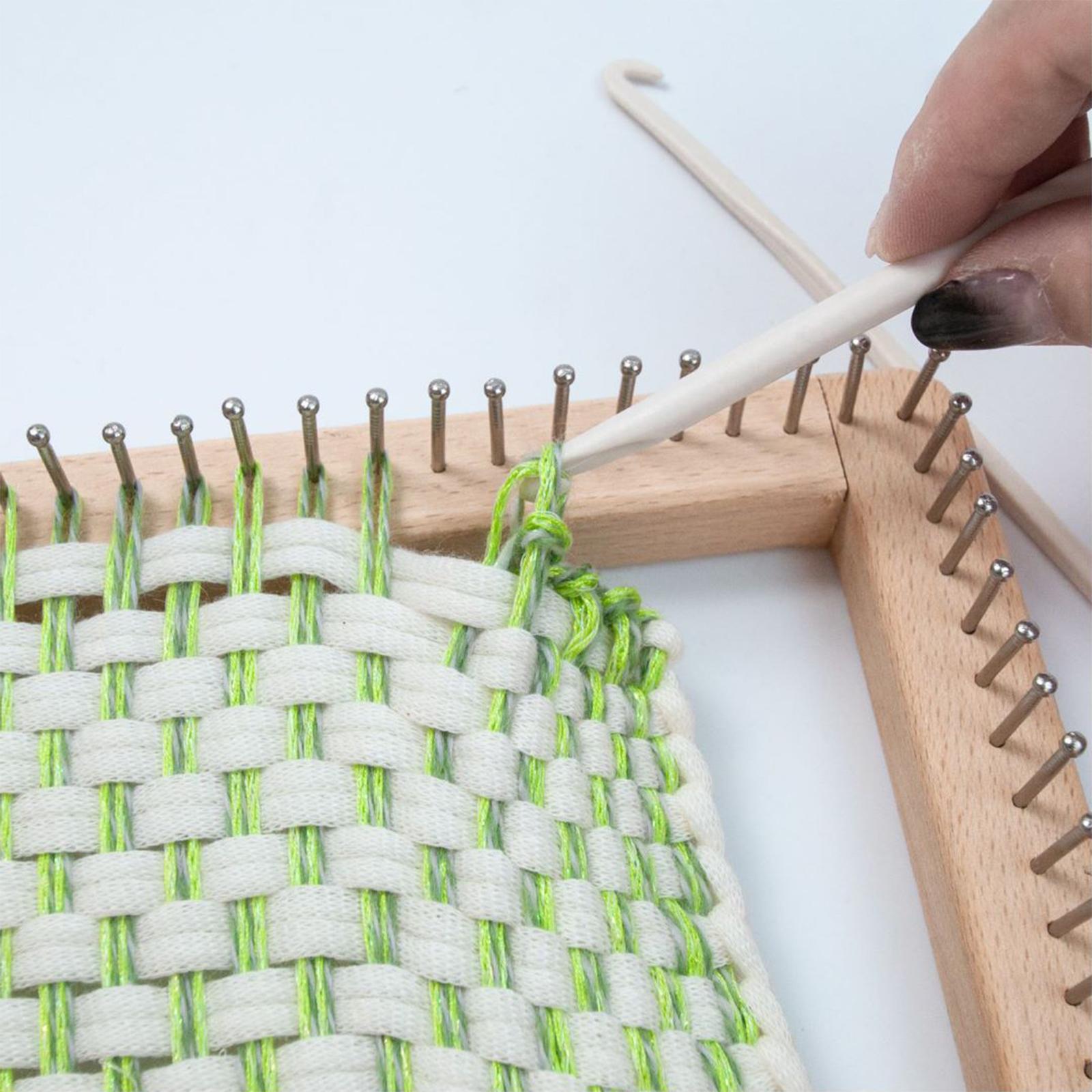 Knitting Loom Needles Craft Kits Flexible for Scarfs Shawls Hats