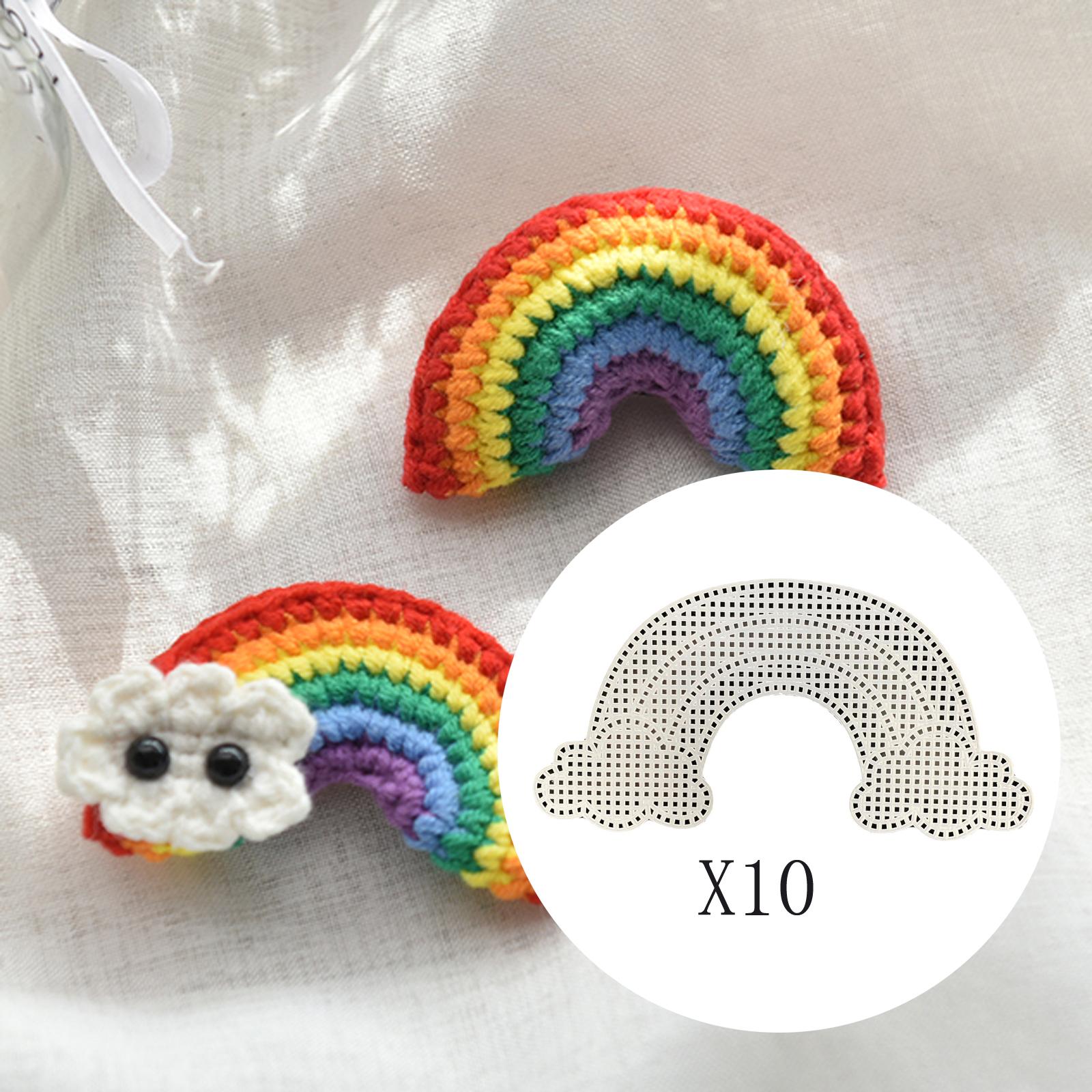 Plastic mesh Sheets Bag Making Knitting Mesh Sheets DIY Bag Tool B