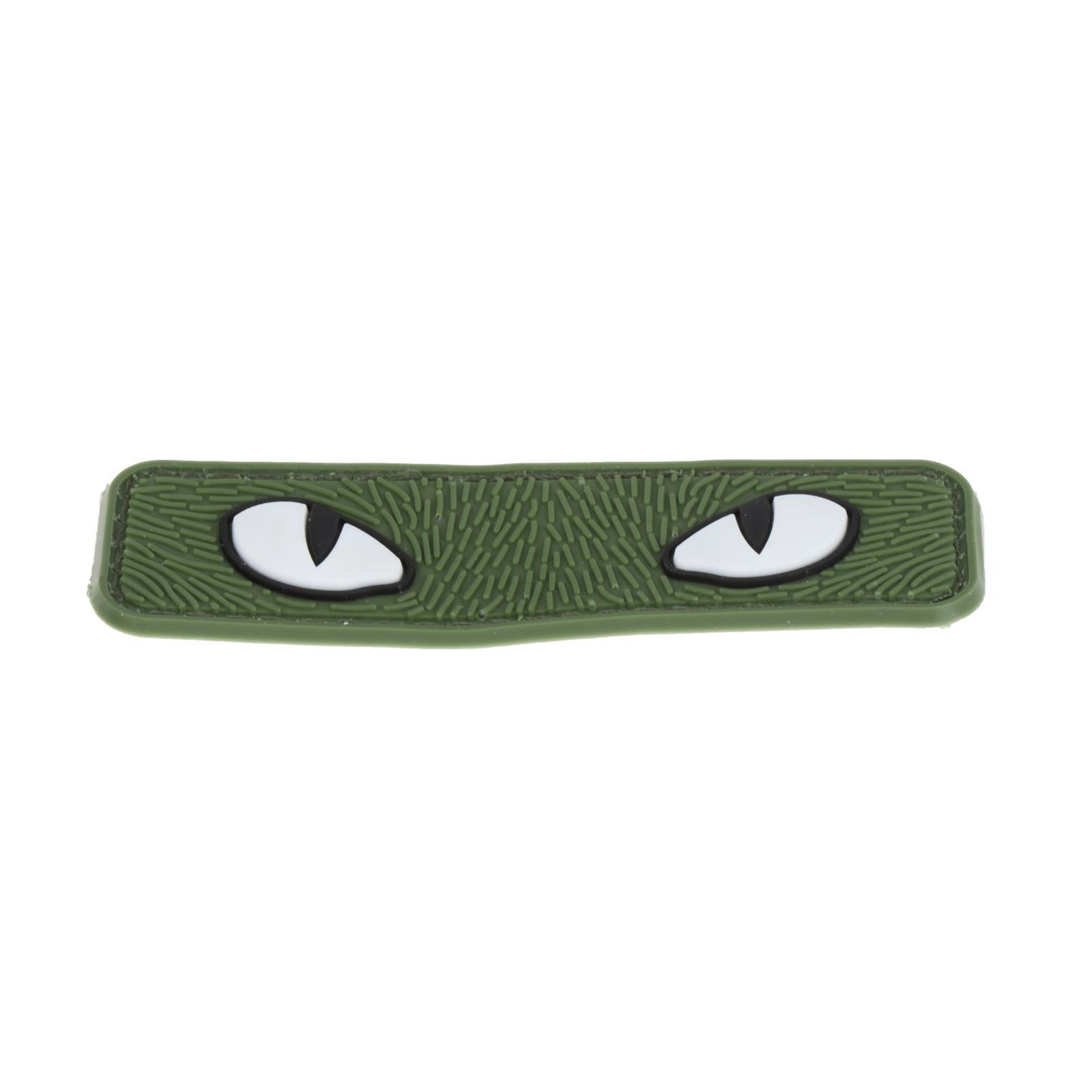 Glowing Cat Eye Patches Badges Fasteners Armband for Hats Helmet Outdoor Green