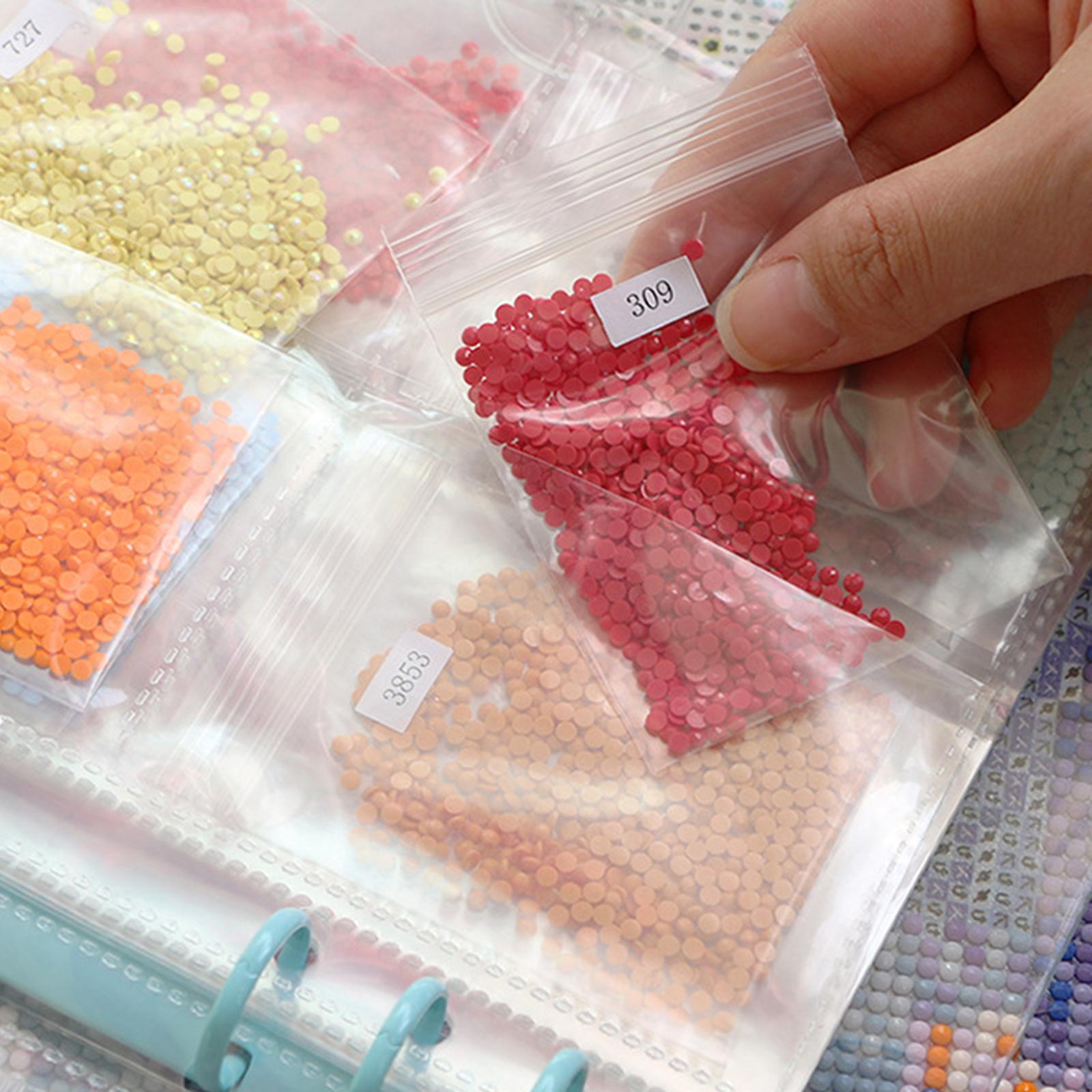 DMC Floss Number Stickers Classification Labels Letters Stitch Tool white