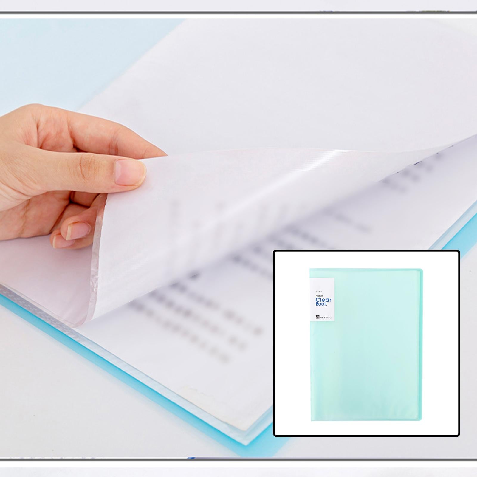 Diamond Painting Storage Book Container A4 Album Binder No Loose Leaf green