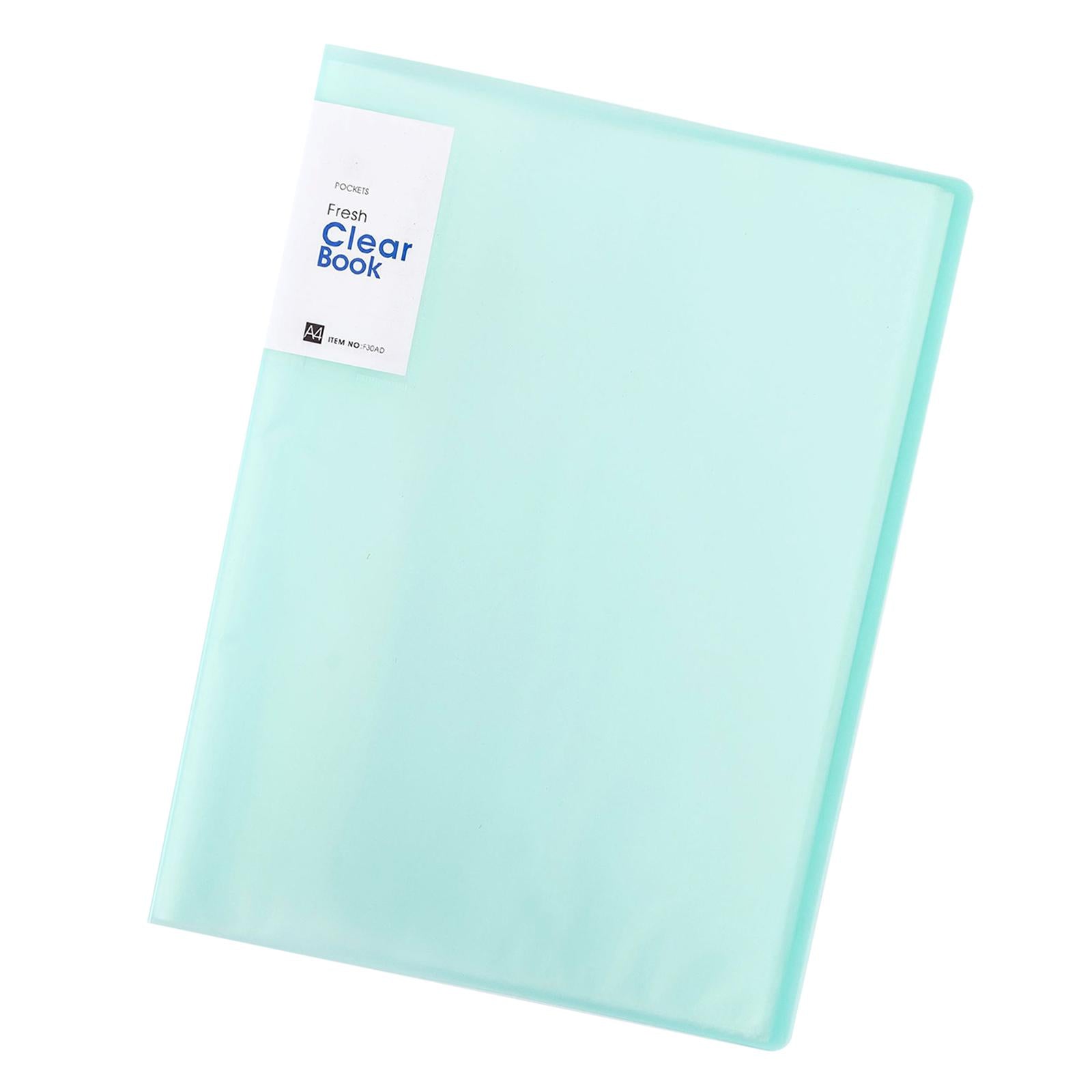 Diamond Painting Storage Book Container A4 Album Binder No Loose Leaf green