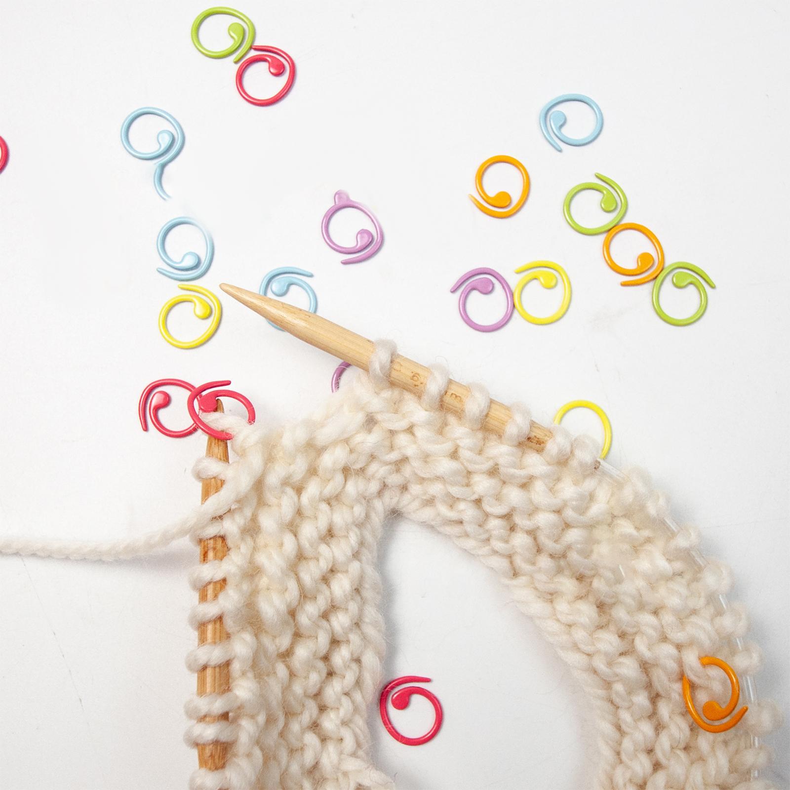30Pcs Stitch Marker Ring Mixed colorful ring Marker for DIY Handmade Craft