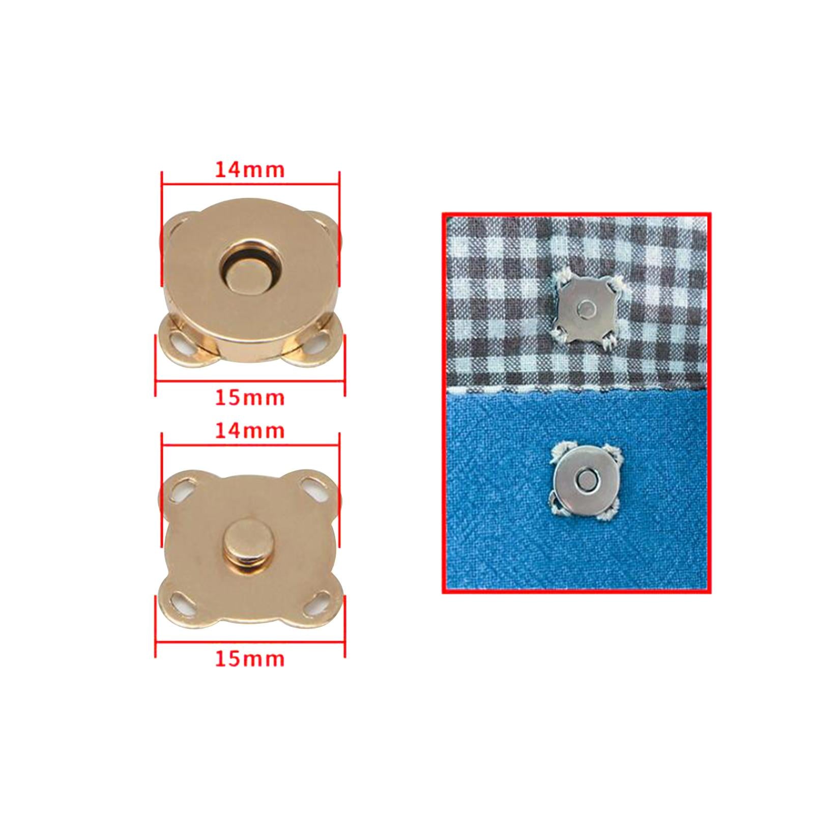 14mm Bag Button DIY Craft Sewing Buttons for Clothes Purses