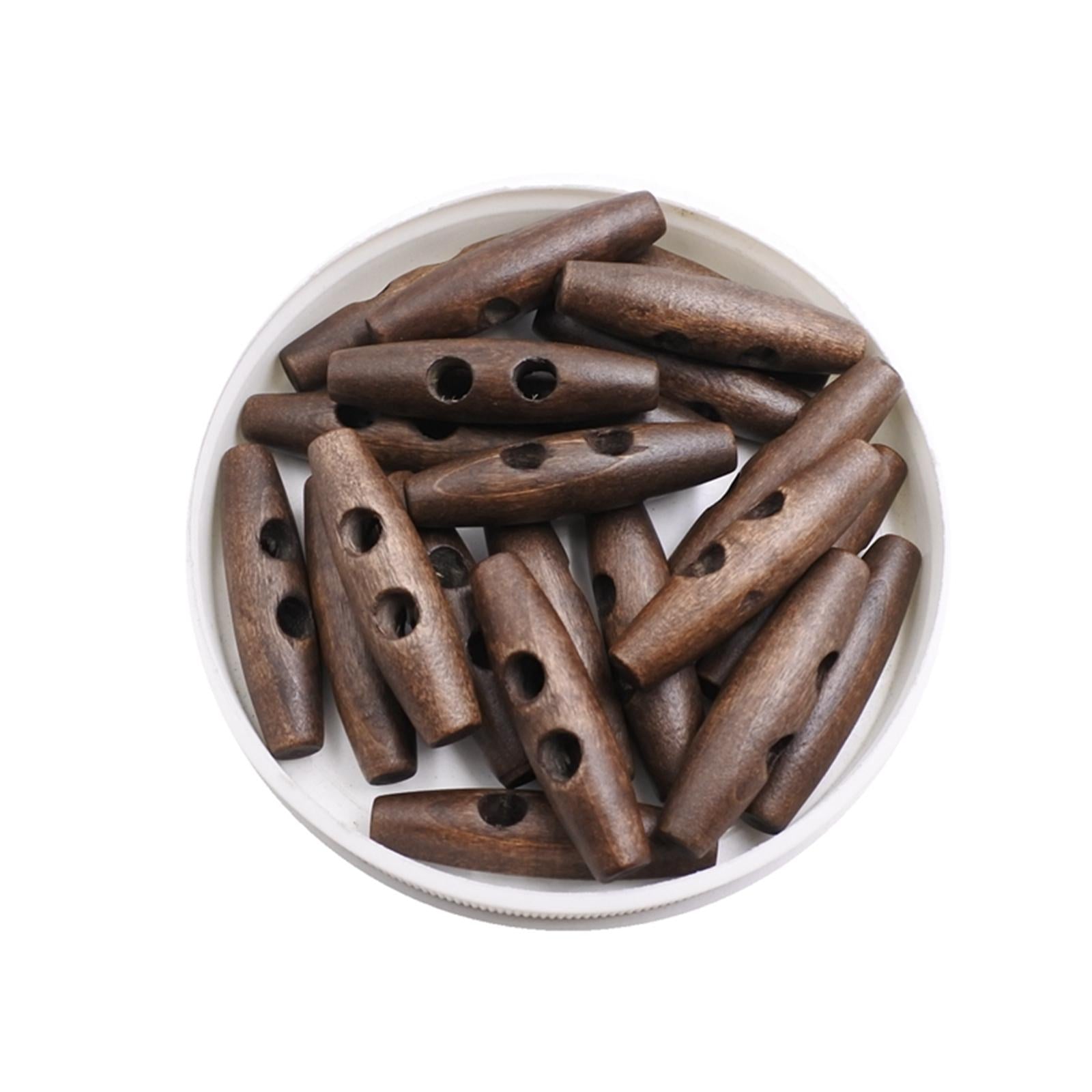 Double Hole Olive Shape DIY for Knitting Handcraft 50mm