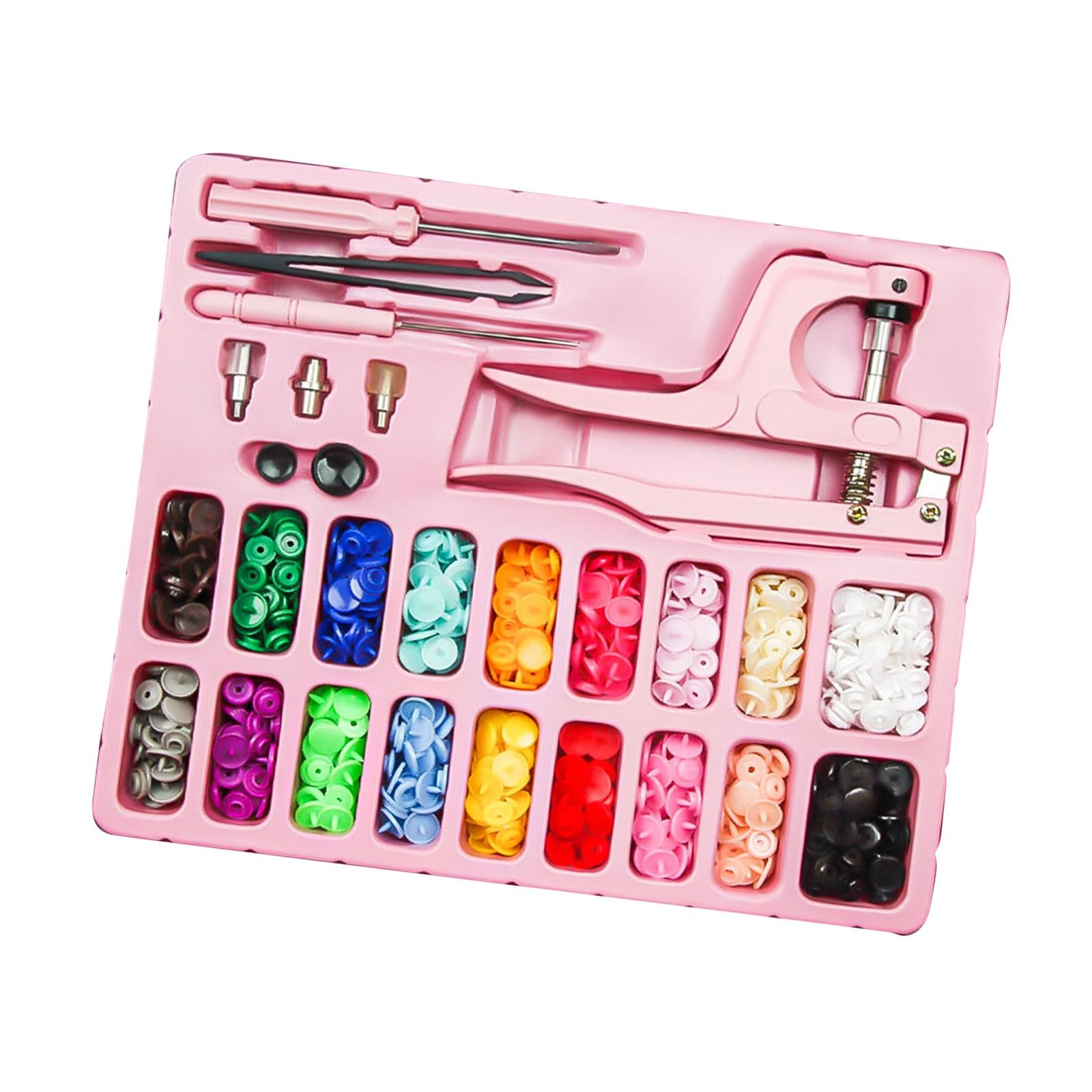 Snap Buttons Press Studs Snap Fasteners Kit Crafts Jackets Crafting