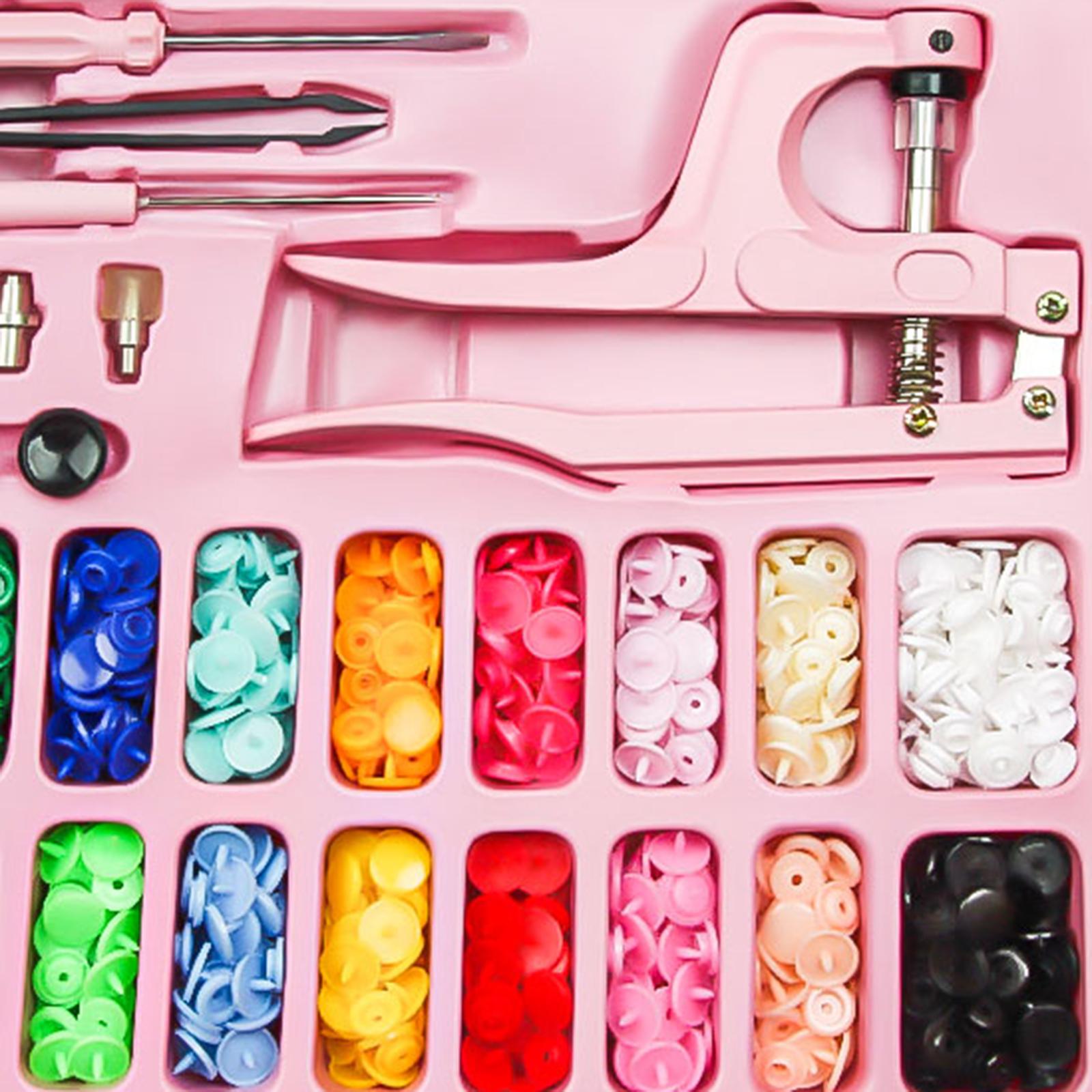 Snap Buttons Press Studs Snap Fasteners Kit Crafts Jackets Crafting