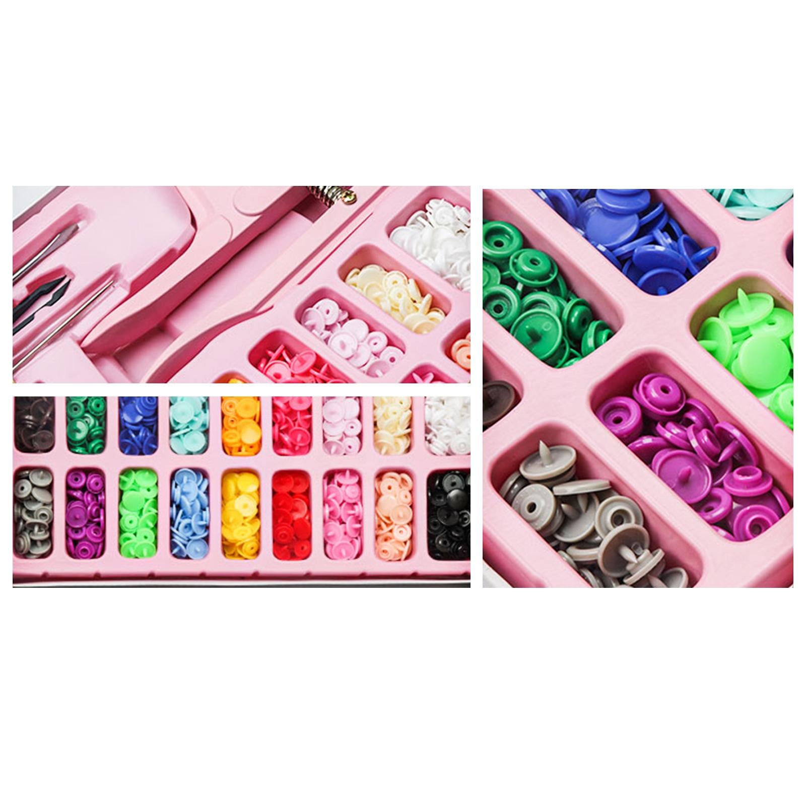Snap Buttons Press Studs Snap Fasteners Kit Crafts Jackets Crafting