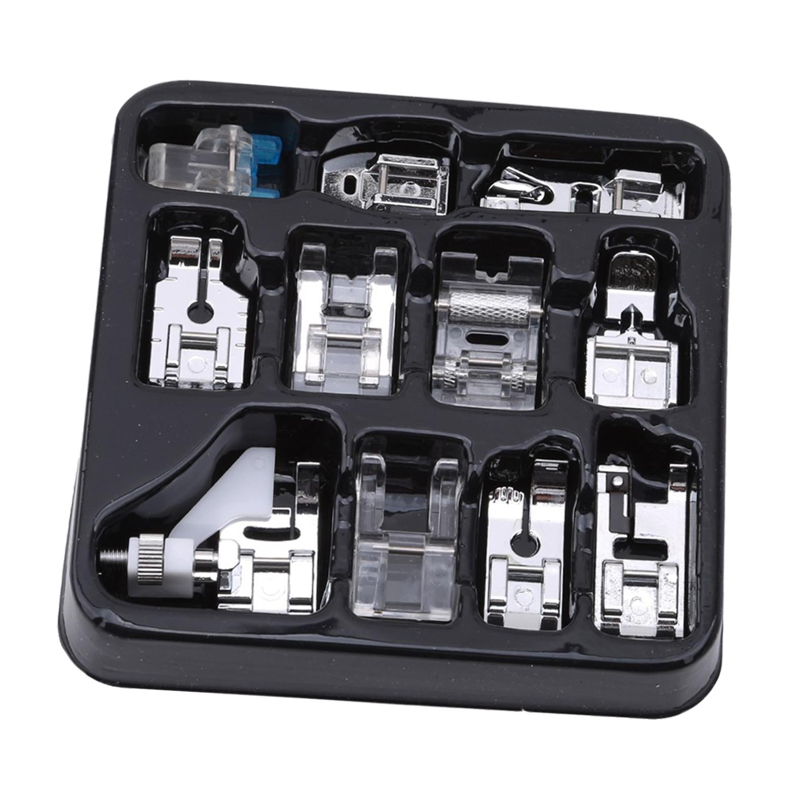 11Pcs Presser Feet Set Sewing Accessories for Low Shank Sewing Machine