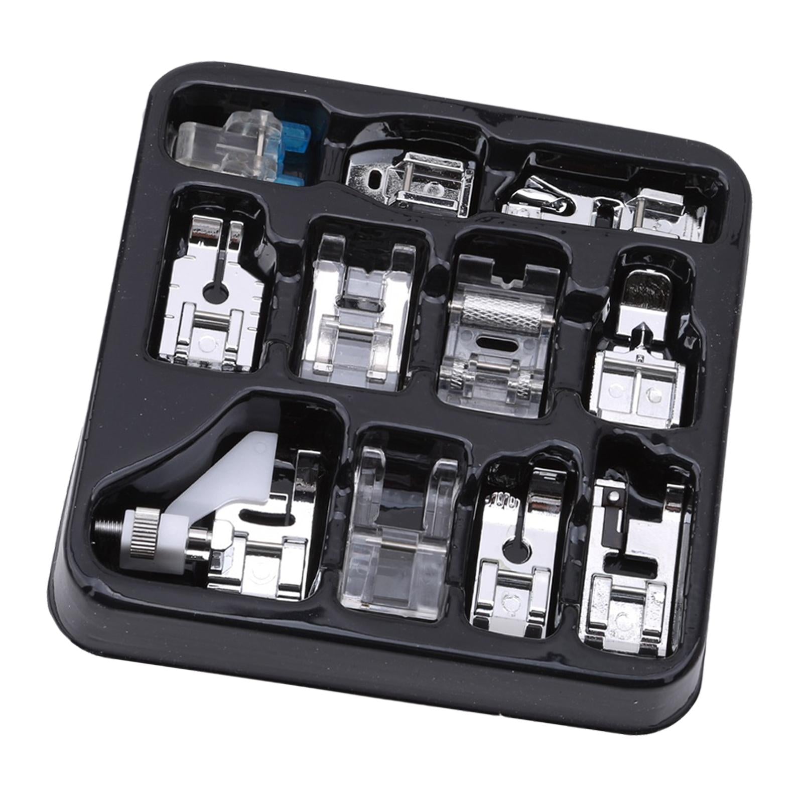 11Pcs Presser Feet Set Sewing Accessories for Low Shank Sewing Machine