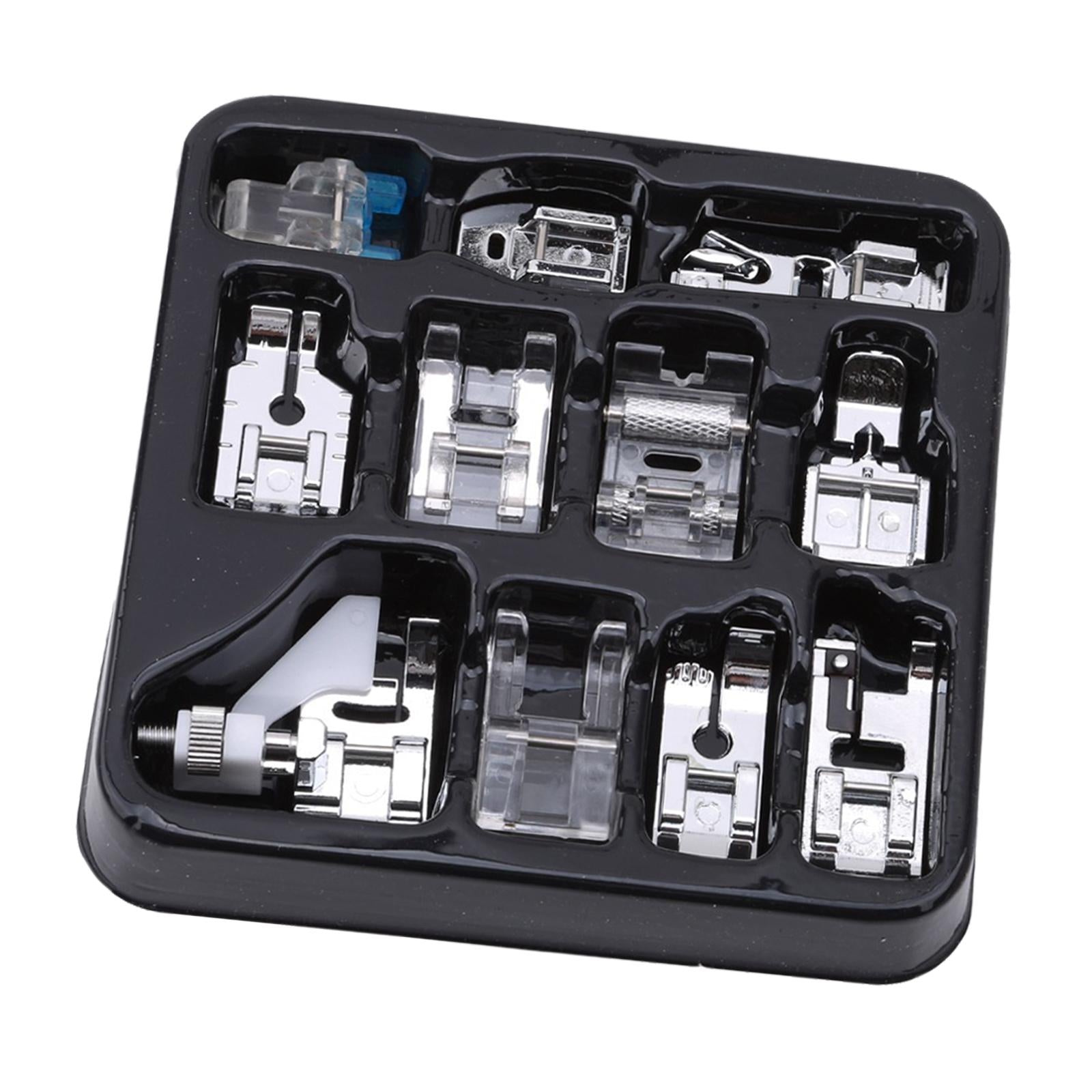 11Pcs Presser Feet Set Sewing Accessories for Low Shank Sewing Machine